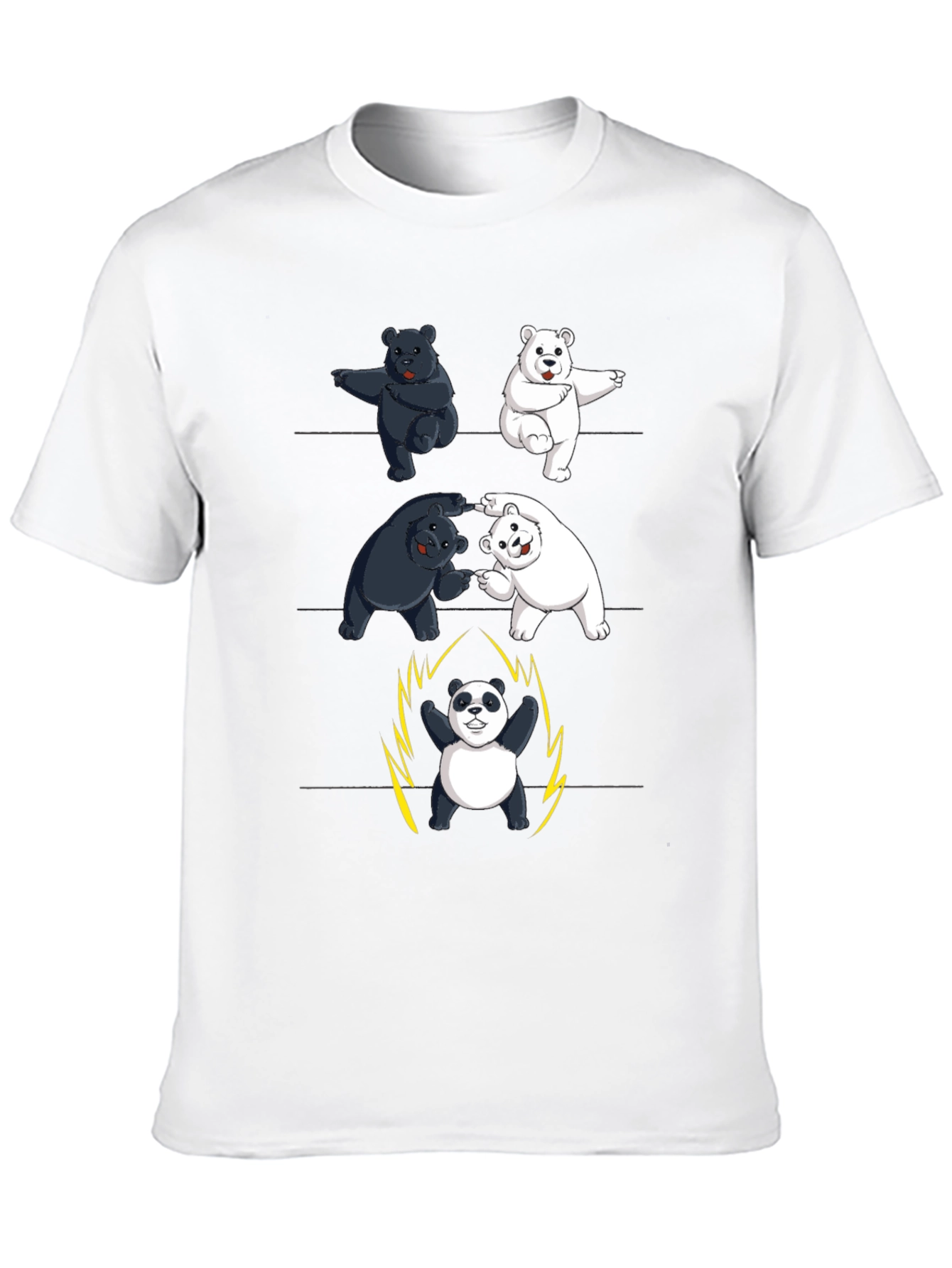 Fusion Dance Bear Power-Up T-Shirt