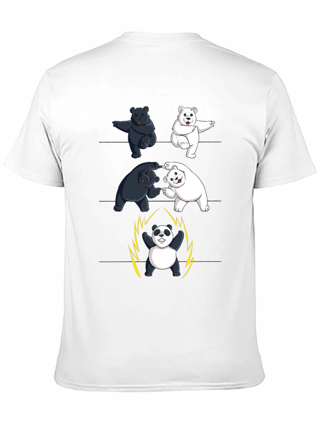 Fusion Dance Bear Power-Up T-Shirt