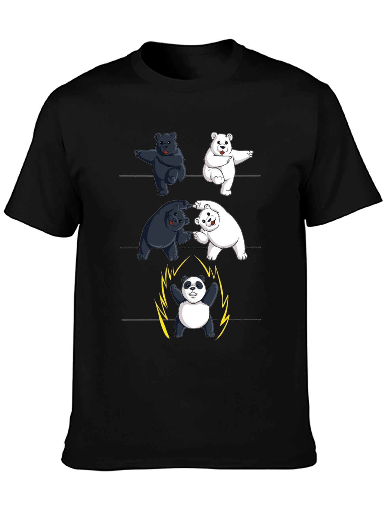 Fusion Dance Bear Power-Up T-Shirt