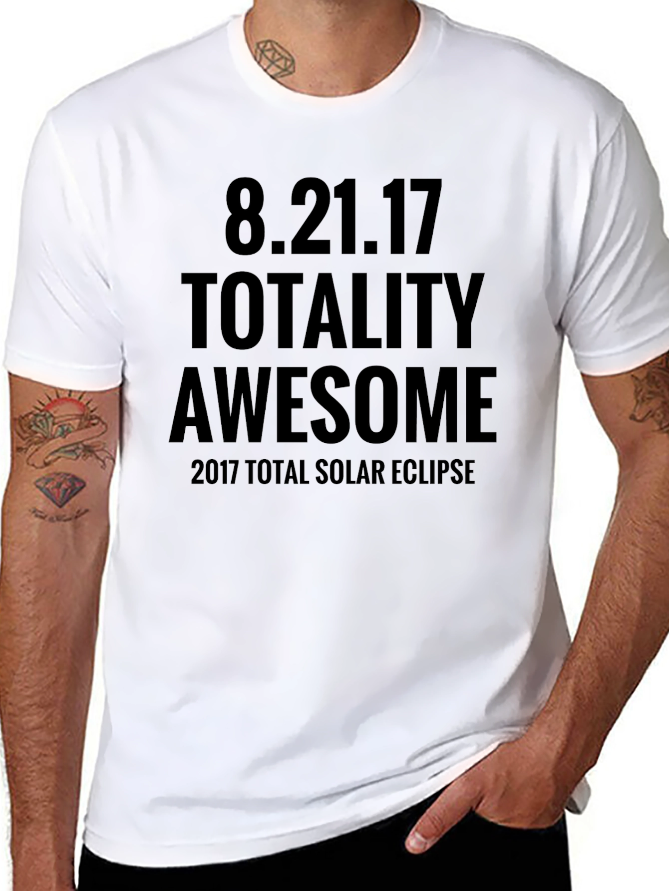 8.21.17 Totality Awesome Solar Eclipse T-Shirt