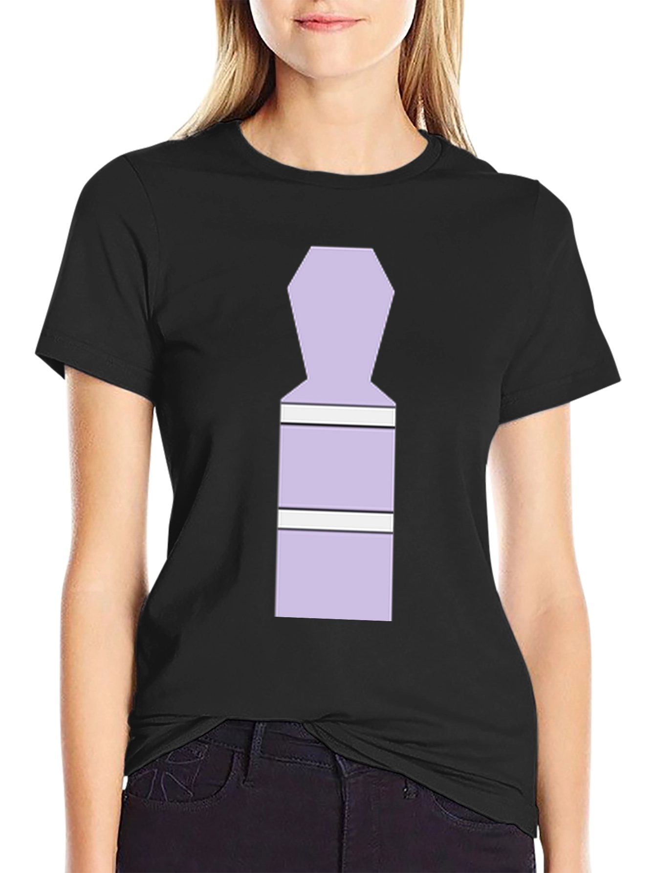 Geometric Lavender T-Shirt