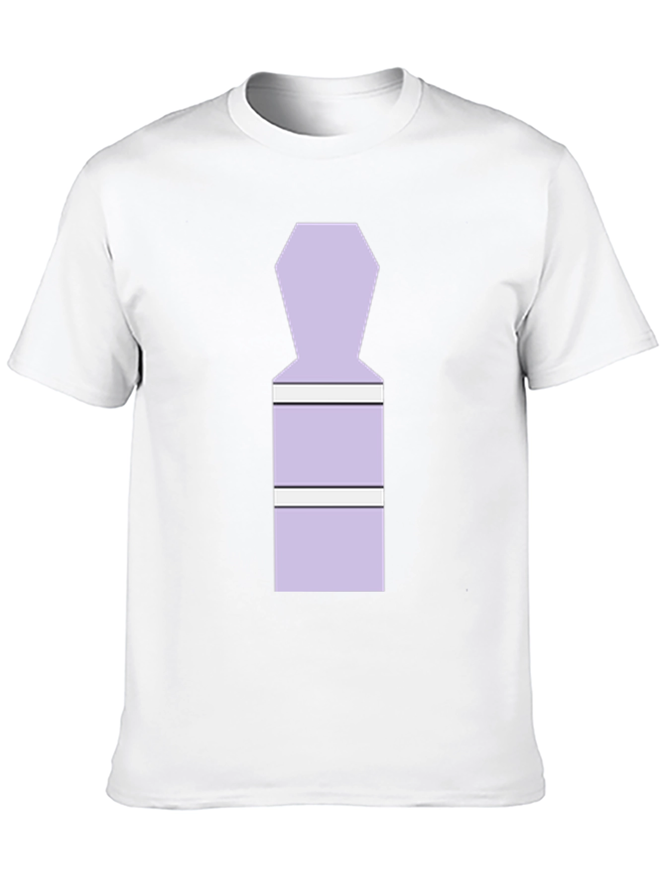 Geometric Lavender T-Shirt