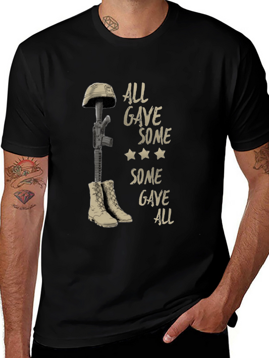 All Gave Some T-Shirt - Military Memorial Tee