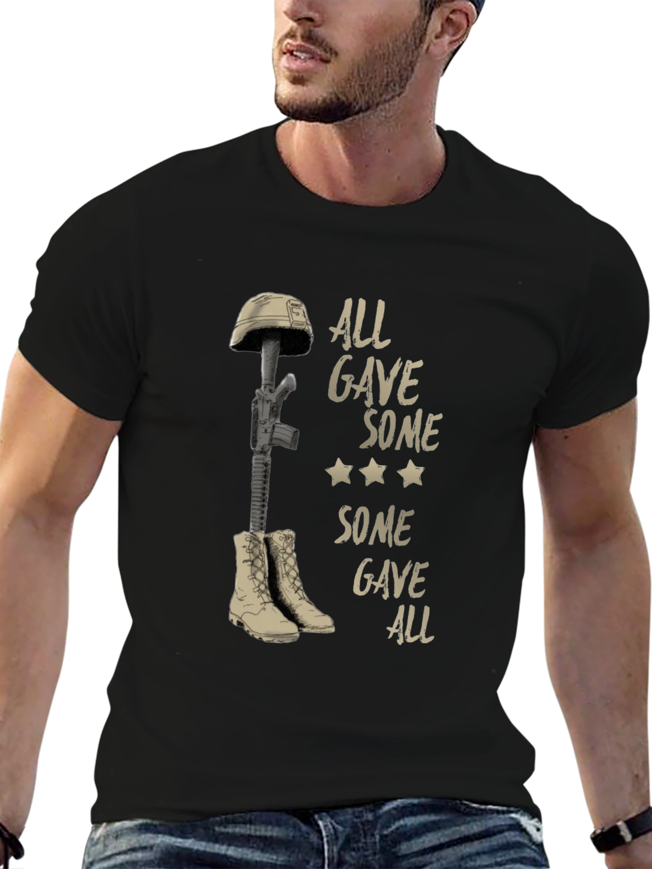 All Gave Some T-Shirt - Military Memorial Tee