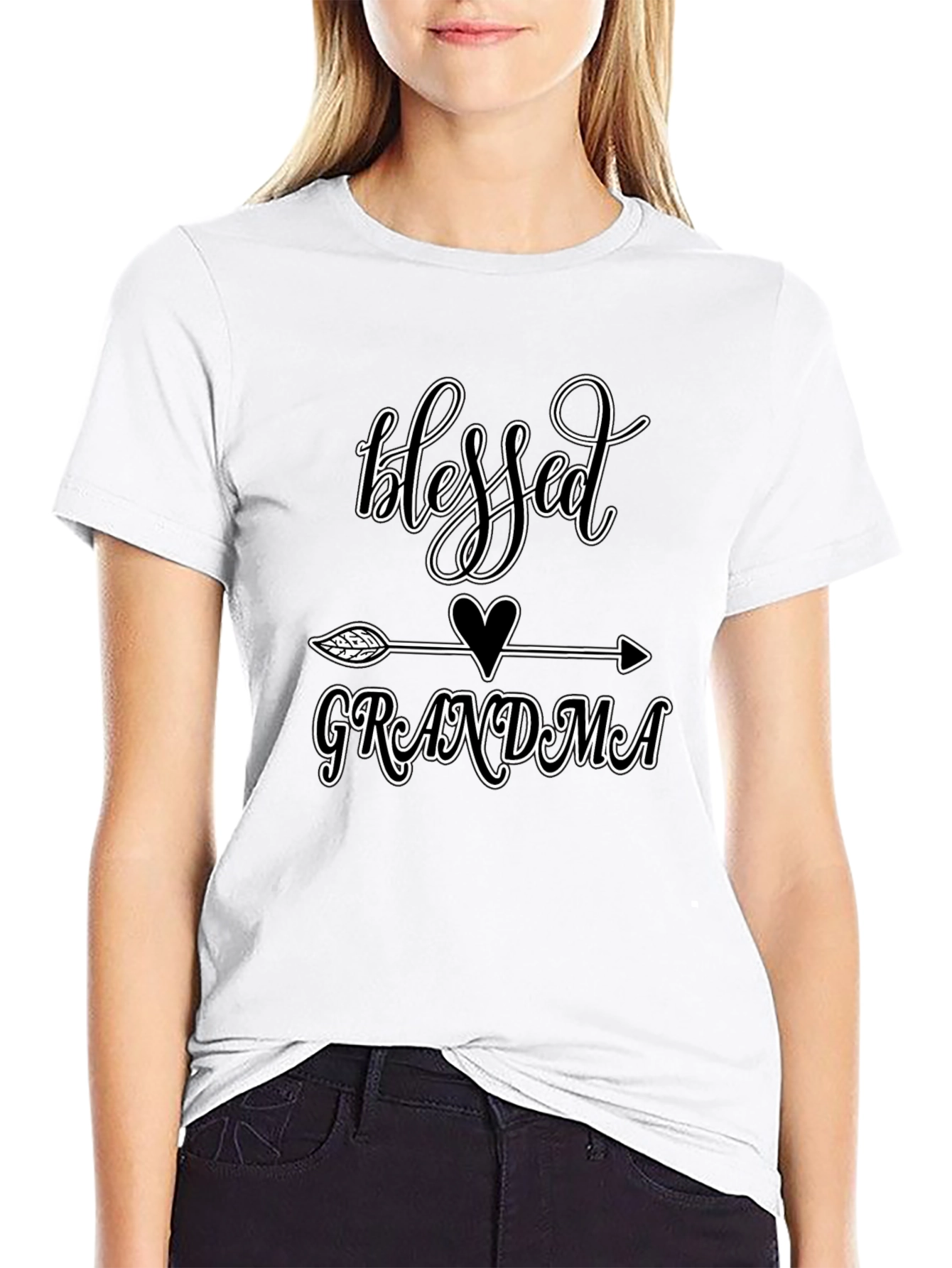 Blessed Grandma Graphic T-Shirt
