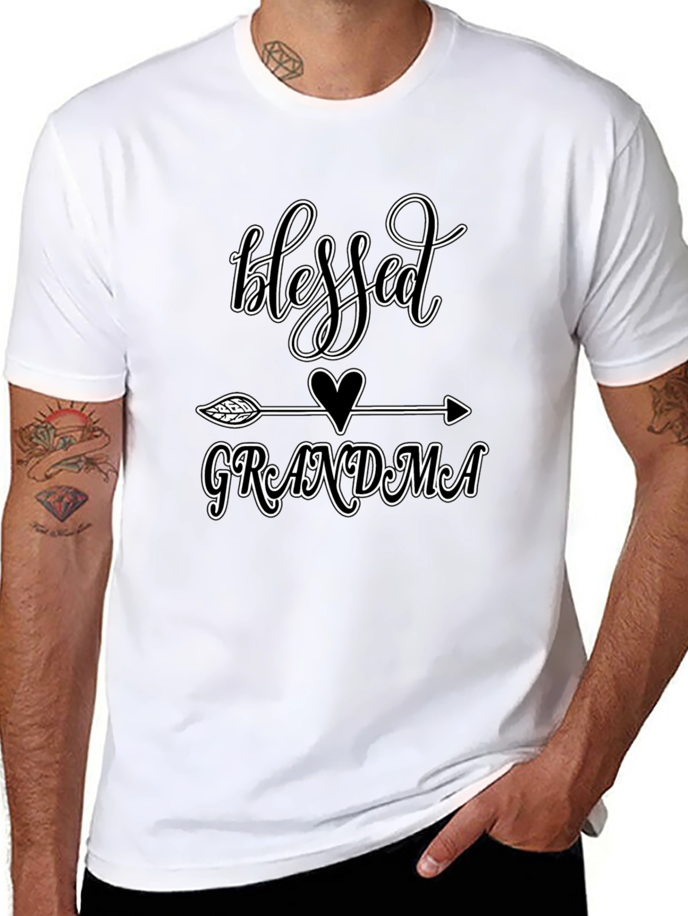 Blessed Grandma Graphic T-Shirt