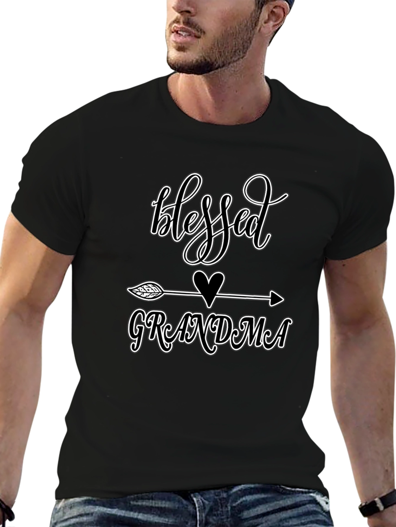 Blessed Grandma Graphic T-Shirt