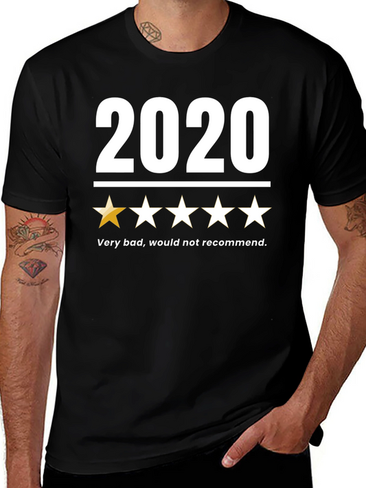 2020 One-Star Review Graphic T-Shirt