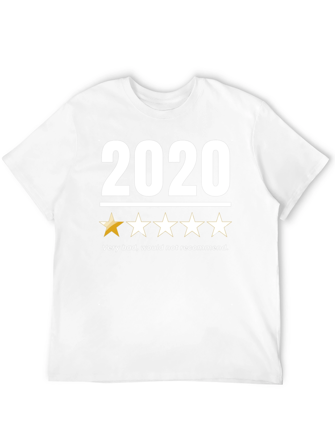 2020 One-Star Review Graphic T-Shirt