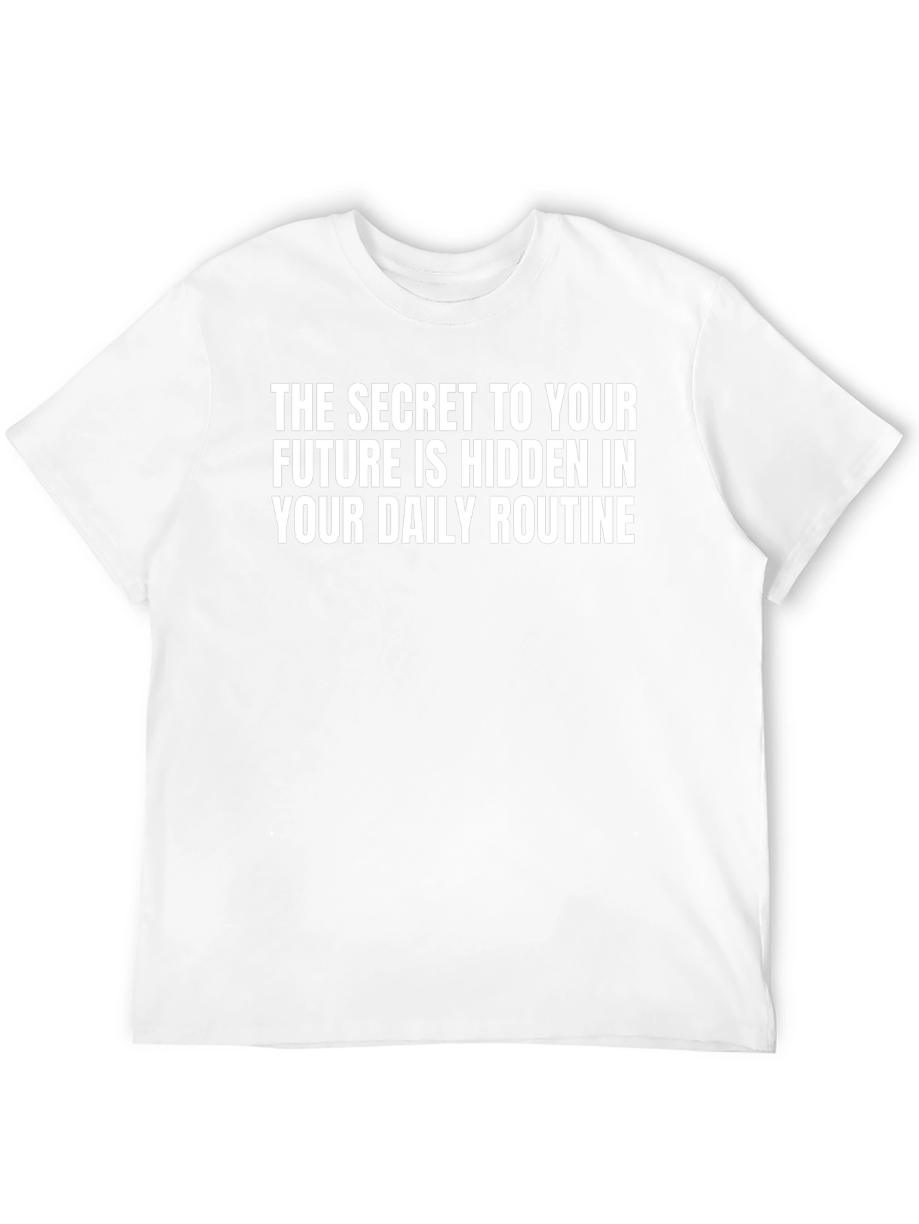 Future is Hidden in Daily Routine Graphic Tee