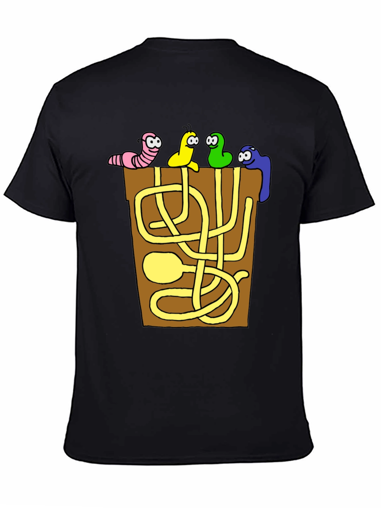 Funny Worm Maze T-Shirt