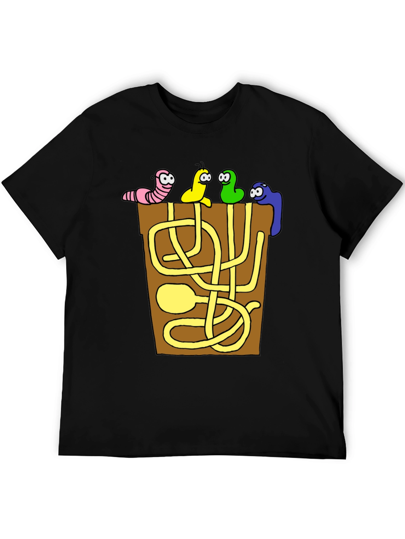 Funny Worm Maze T-Shirt