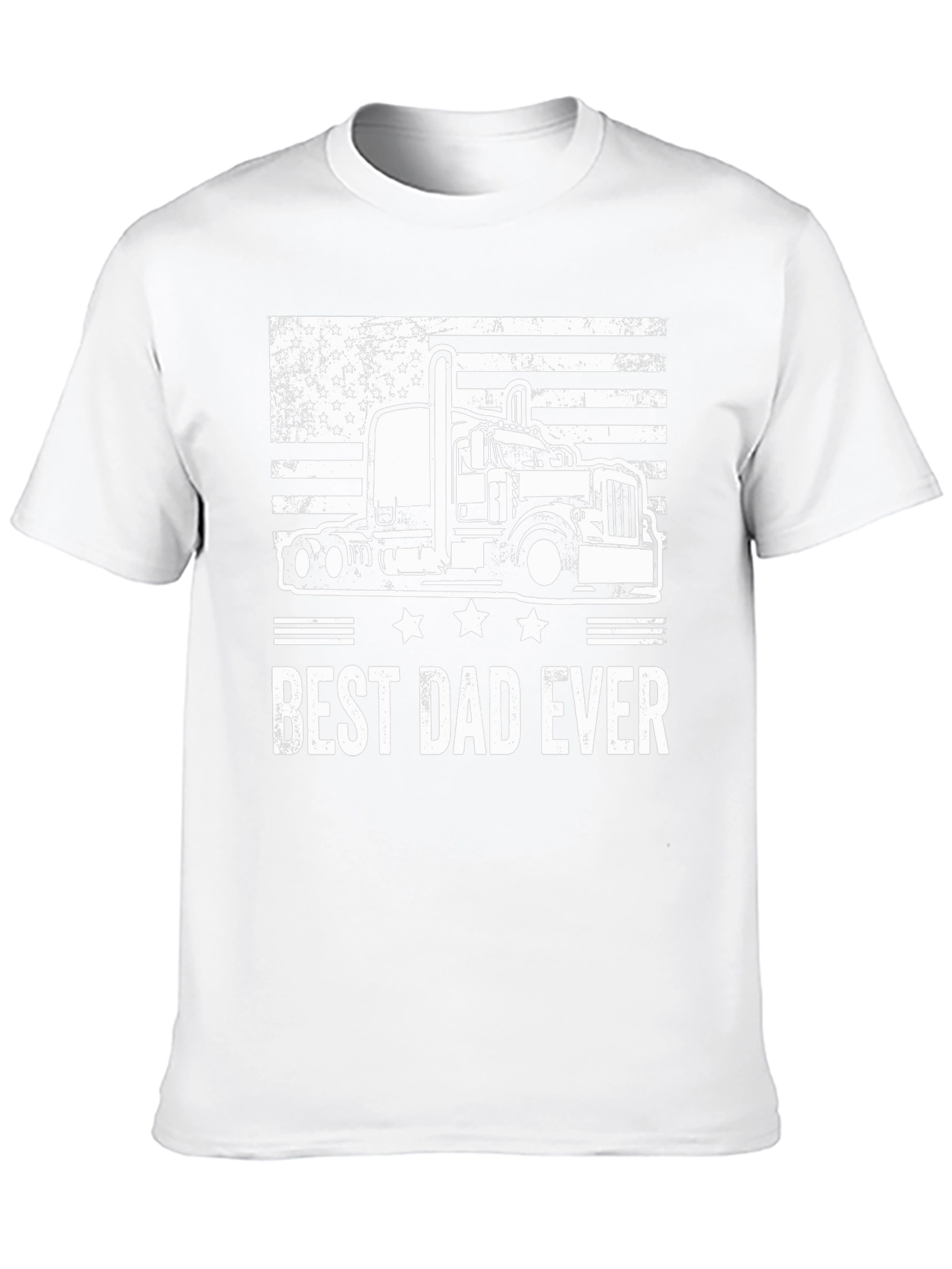 Best Dad Ever Trucker T-Shirt