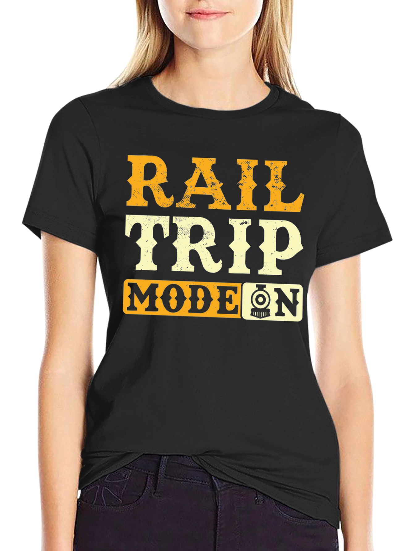 Rail Trip Mode On Graphic Tee
