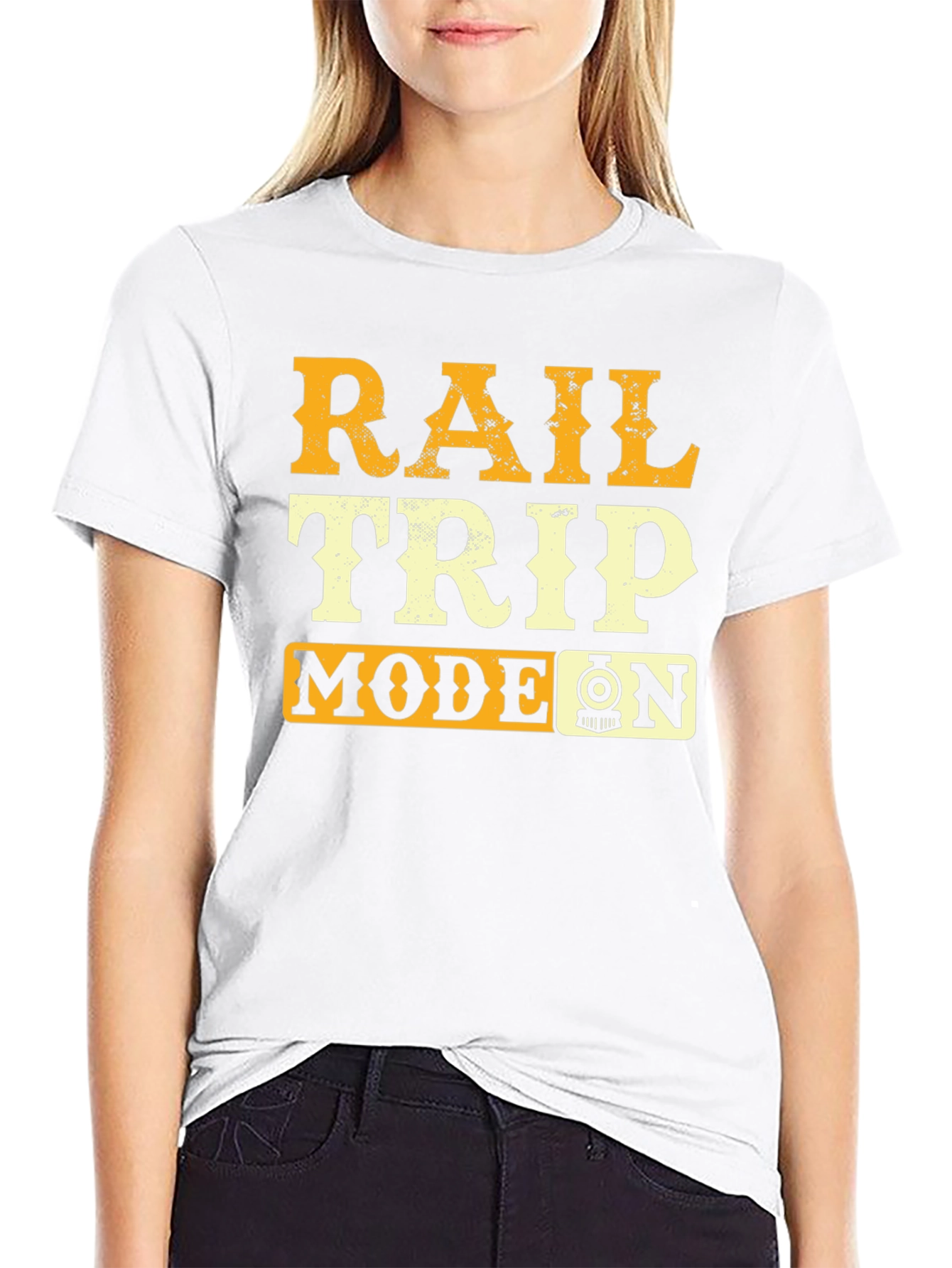 Rail Trip Mode On Graphic Tee