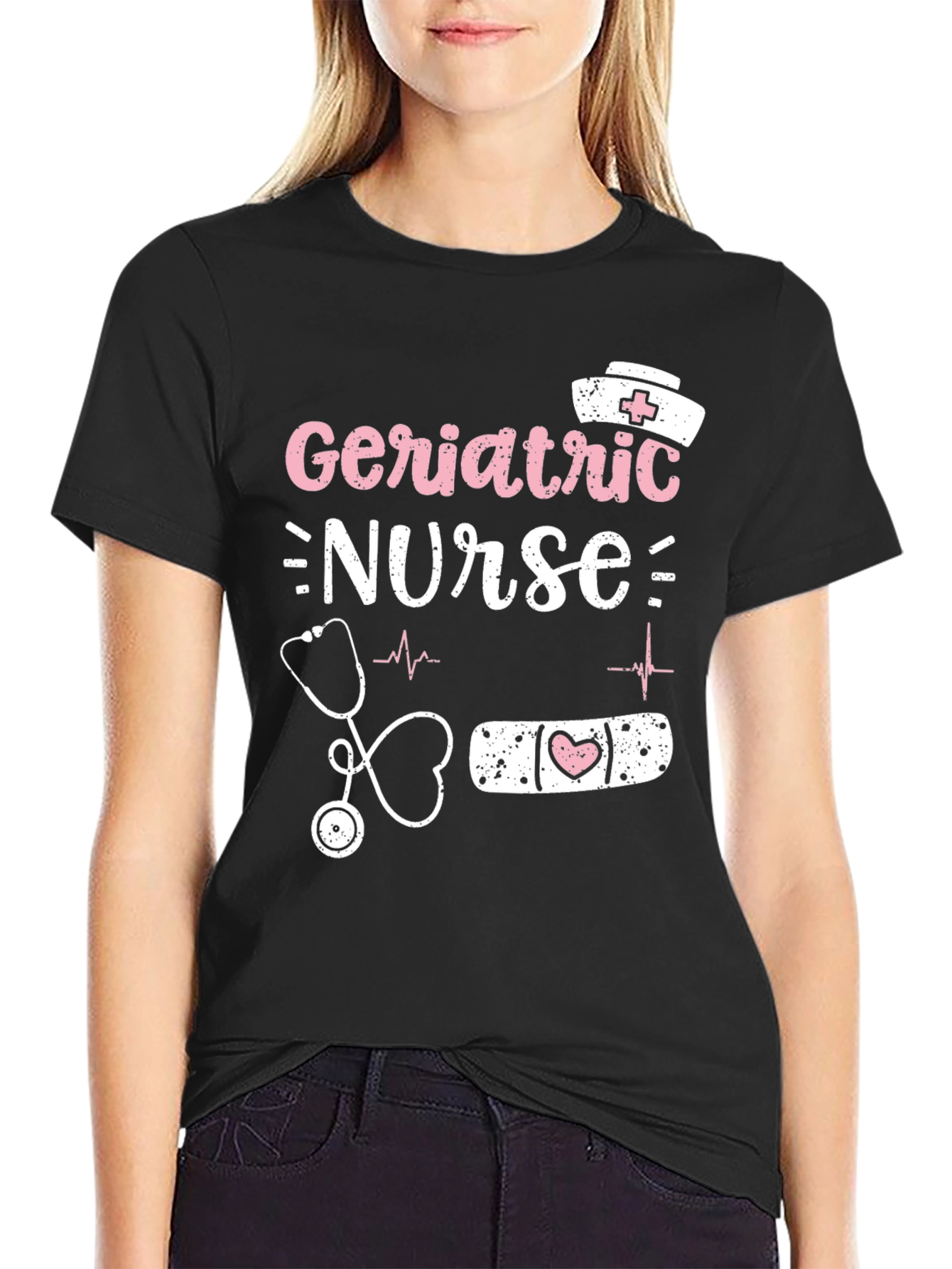 Geriatric Nurse Graphic Tee - Nurse Appreciation