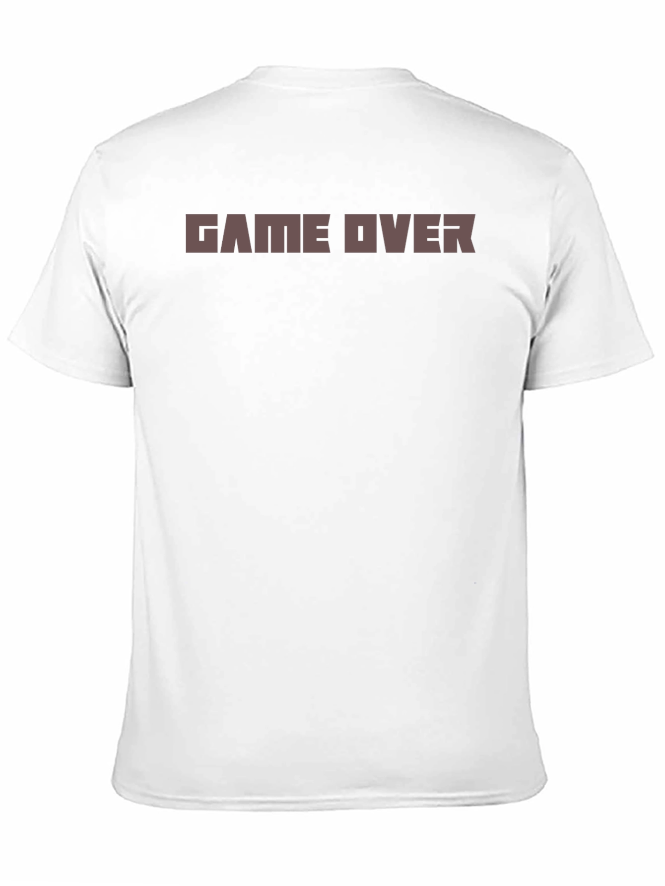 Game Over Graphic Black T-Shirt