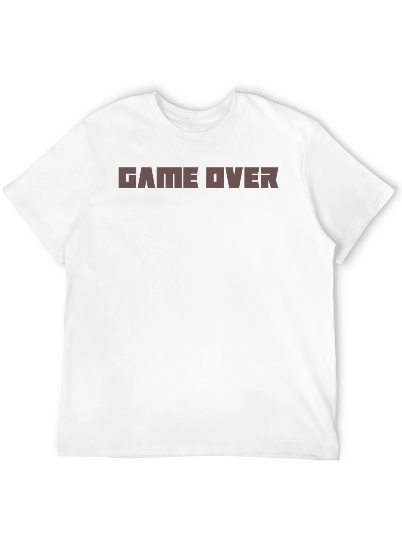 Game Over Graphic Black T-Shirt