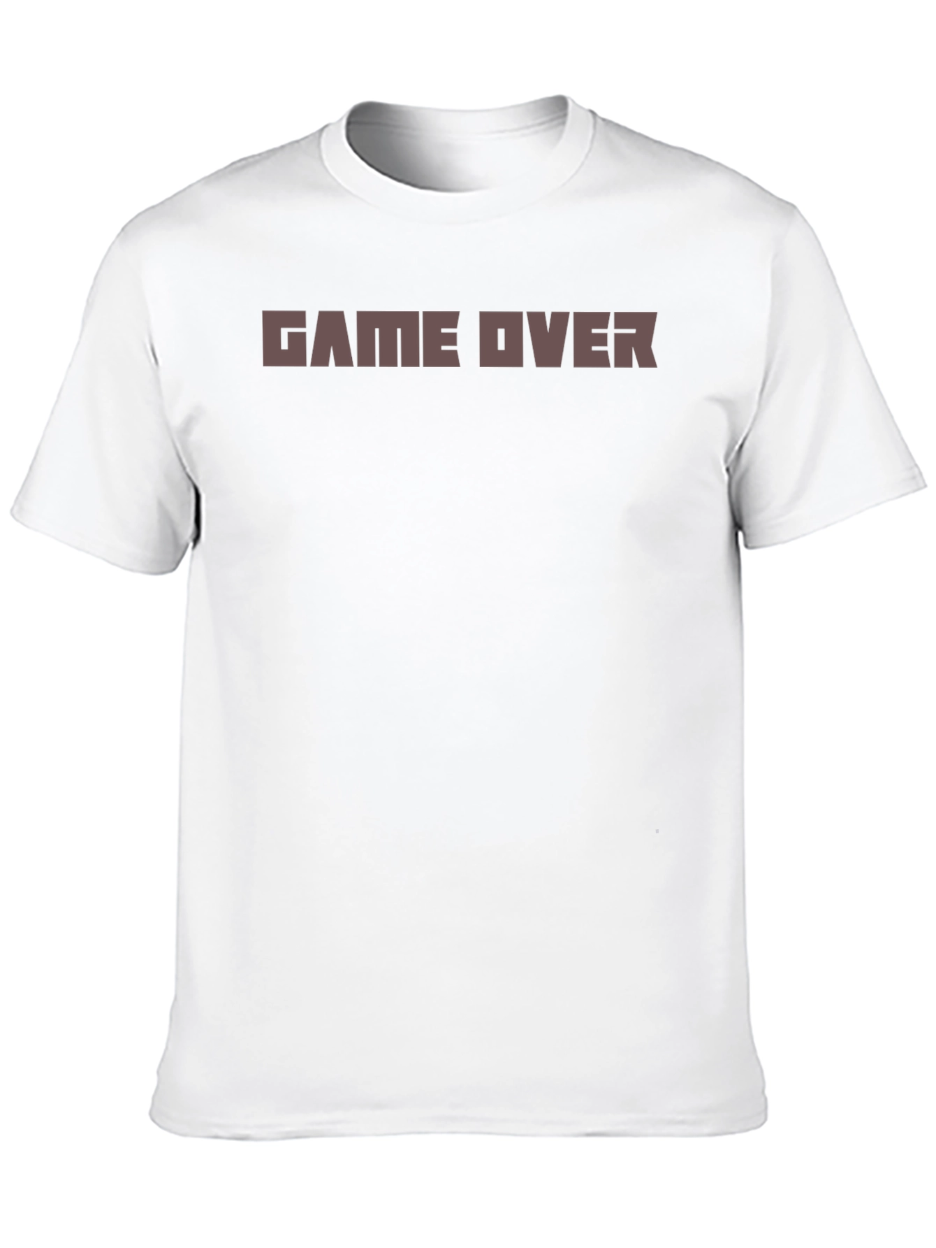 Game Over Graphic Black T-Shirt