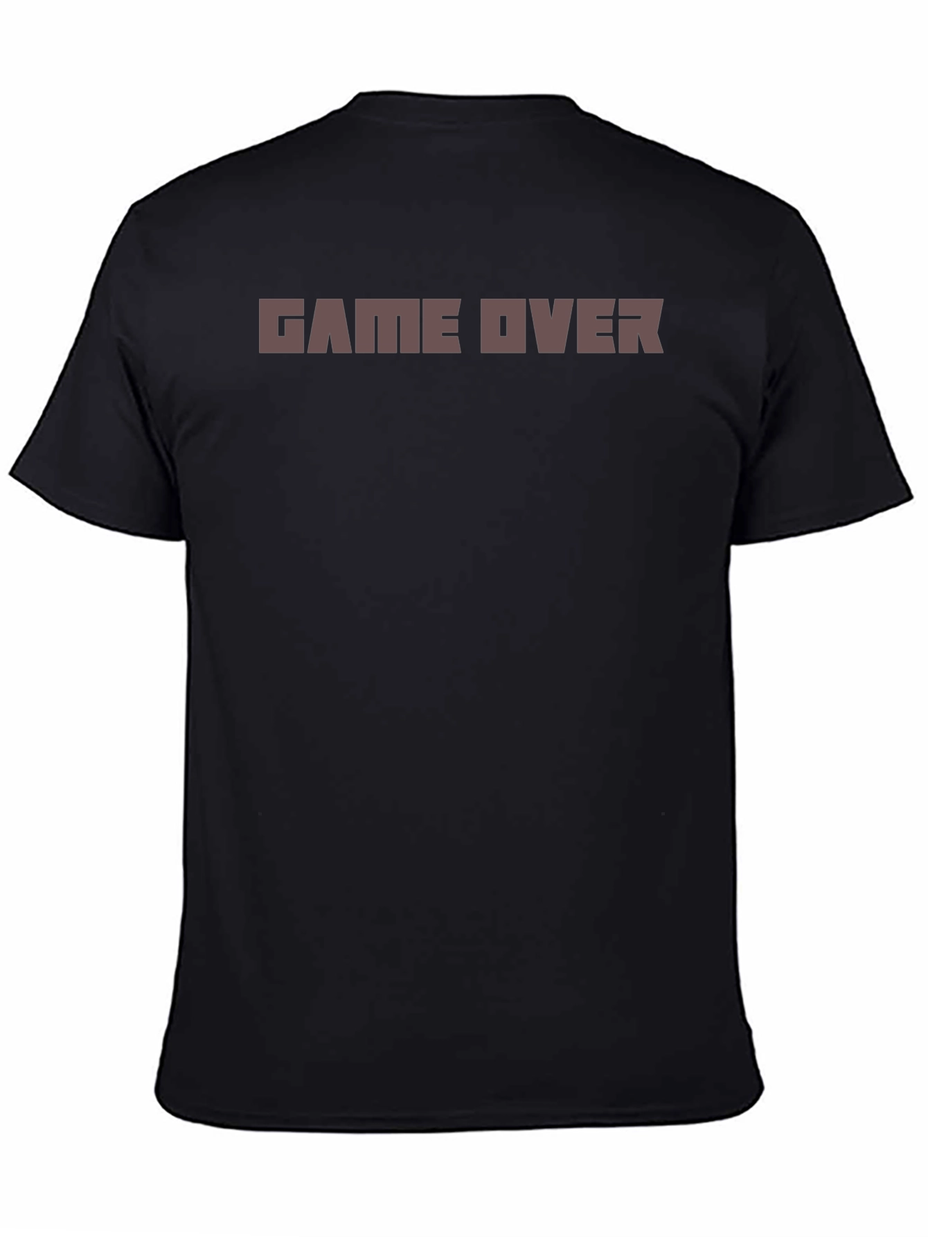 Game Over Graphic Black T-Shirt