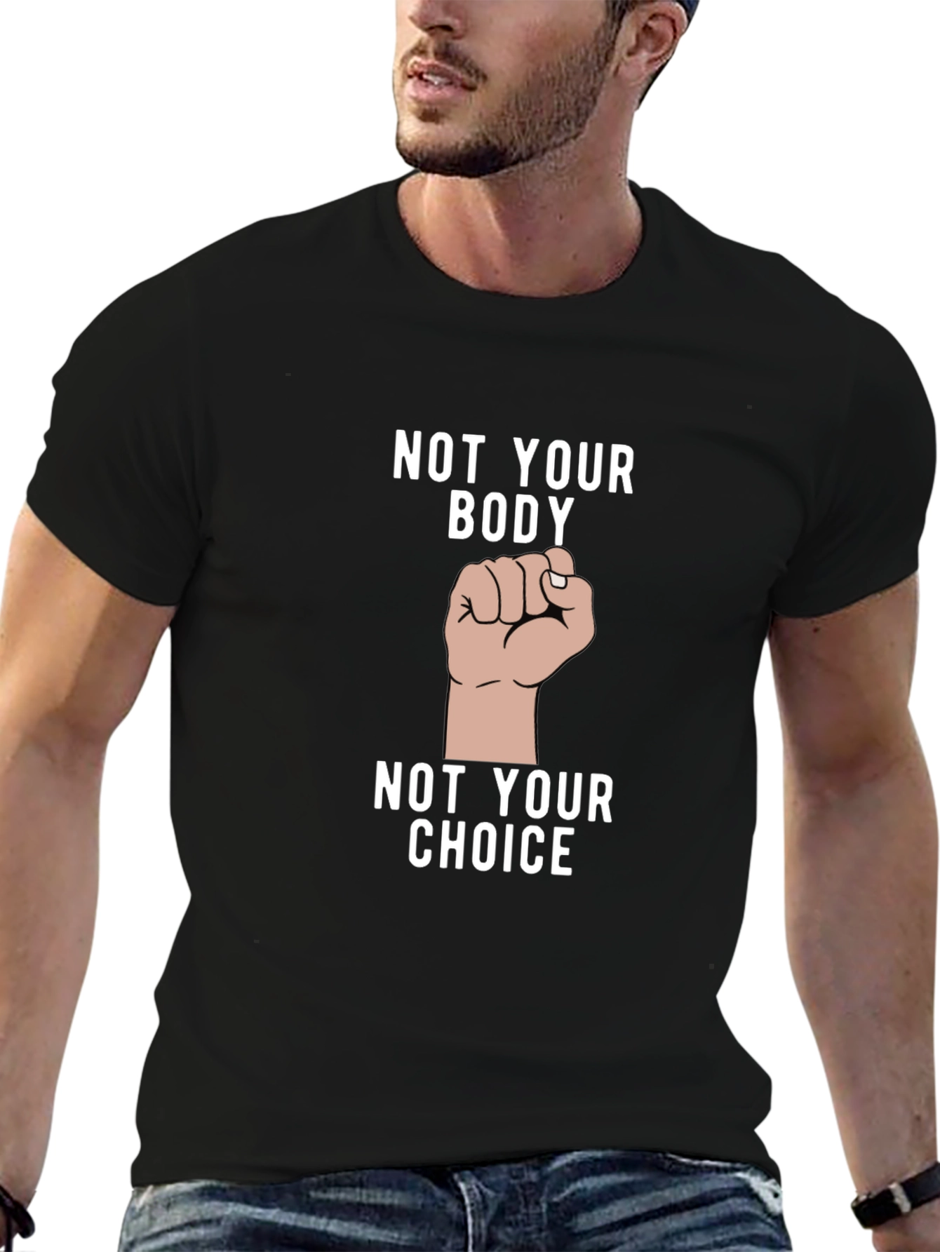 Not Your Body Not Your Choice Graphic Tee