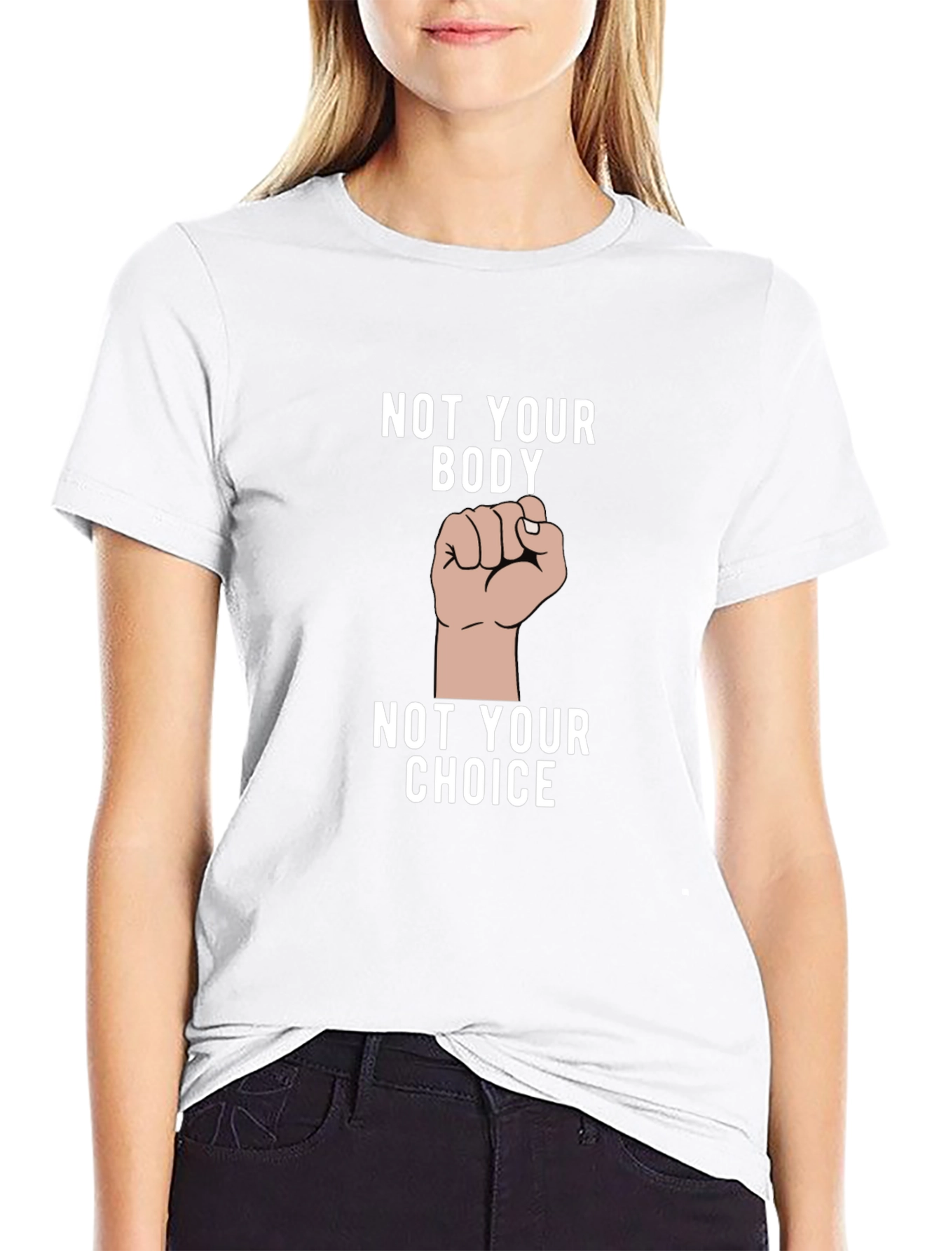 Not Your Body Not Your Choice Graphic Tee
