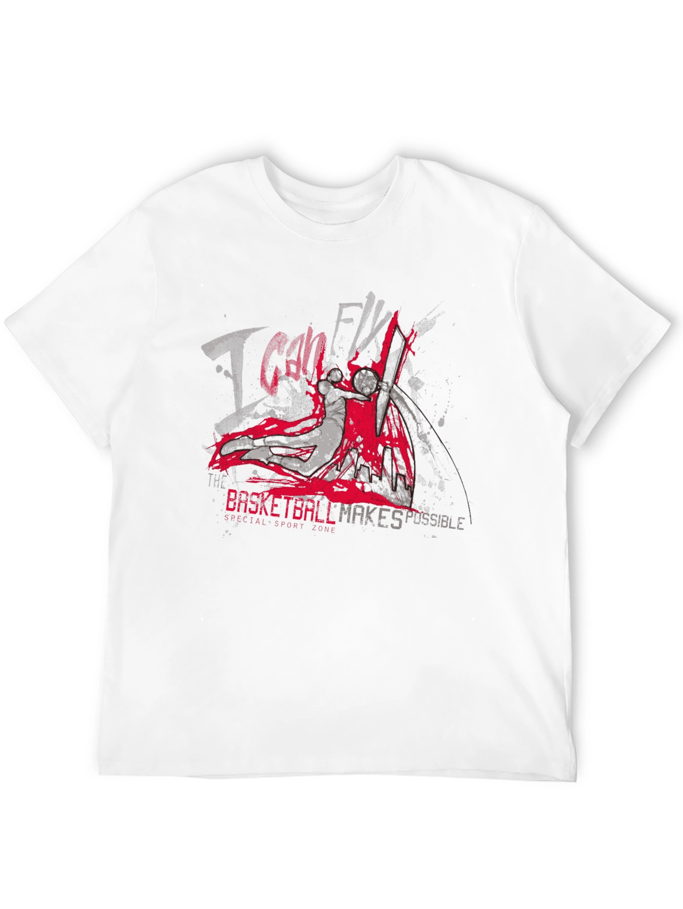 I Can Fly Basketball Graphic T-Shirt