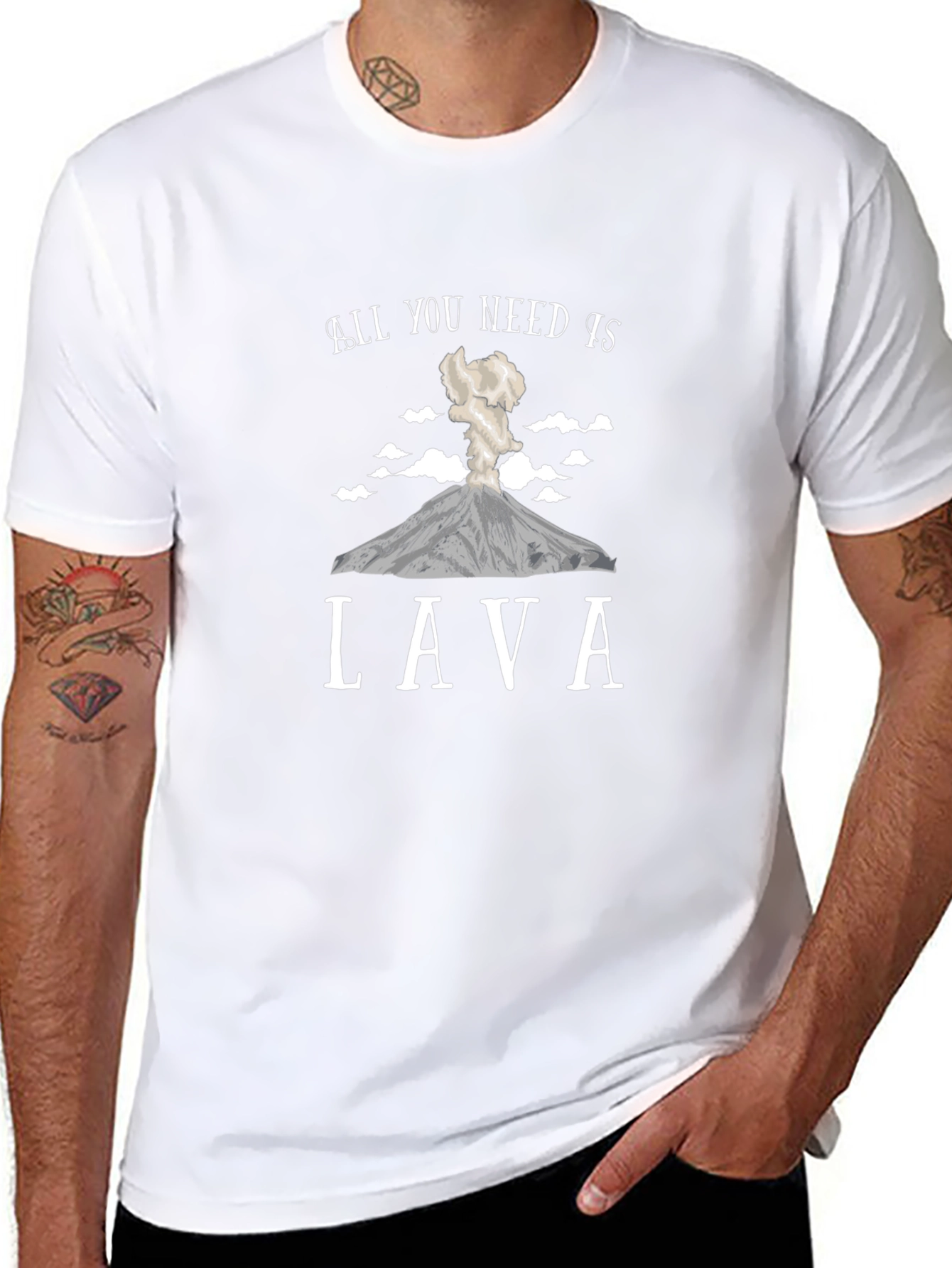 All You Need Is Lava T-Shirt - Volcano Tee