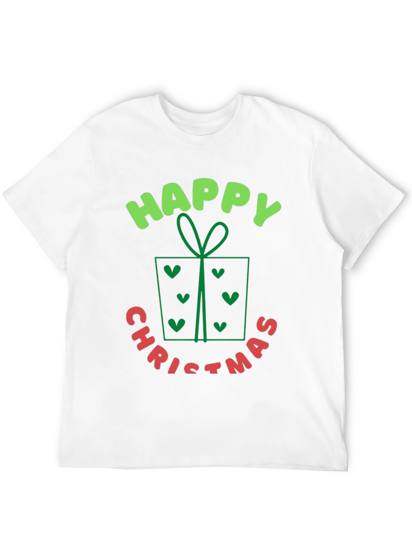 Happy Christmas T-Shirt - Holiday Festive Gift