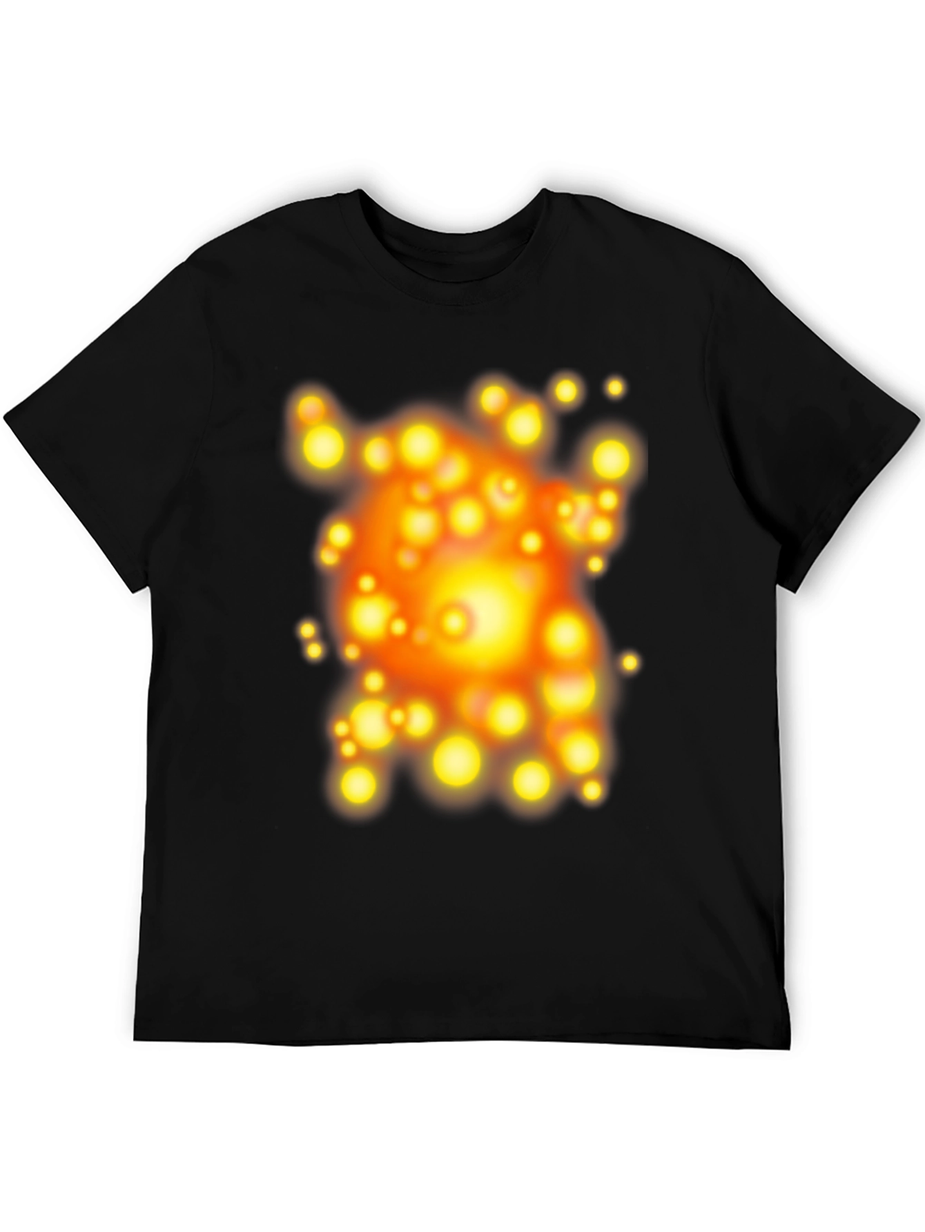 Abstract Orb Black T-Shirt