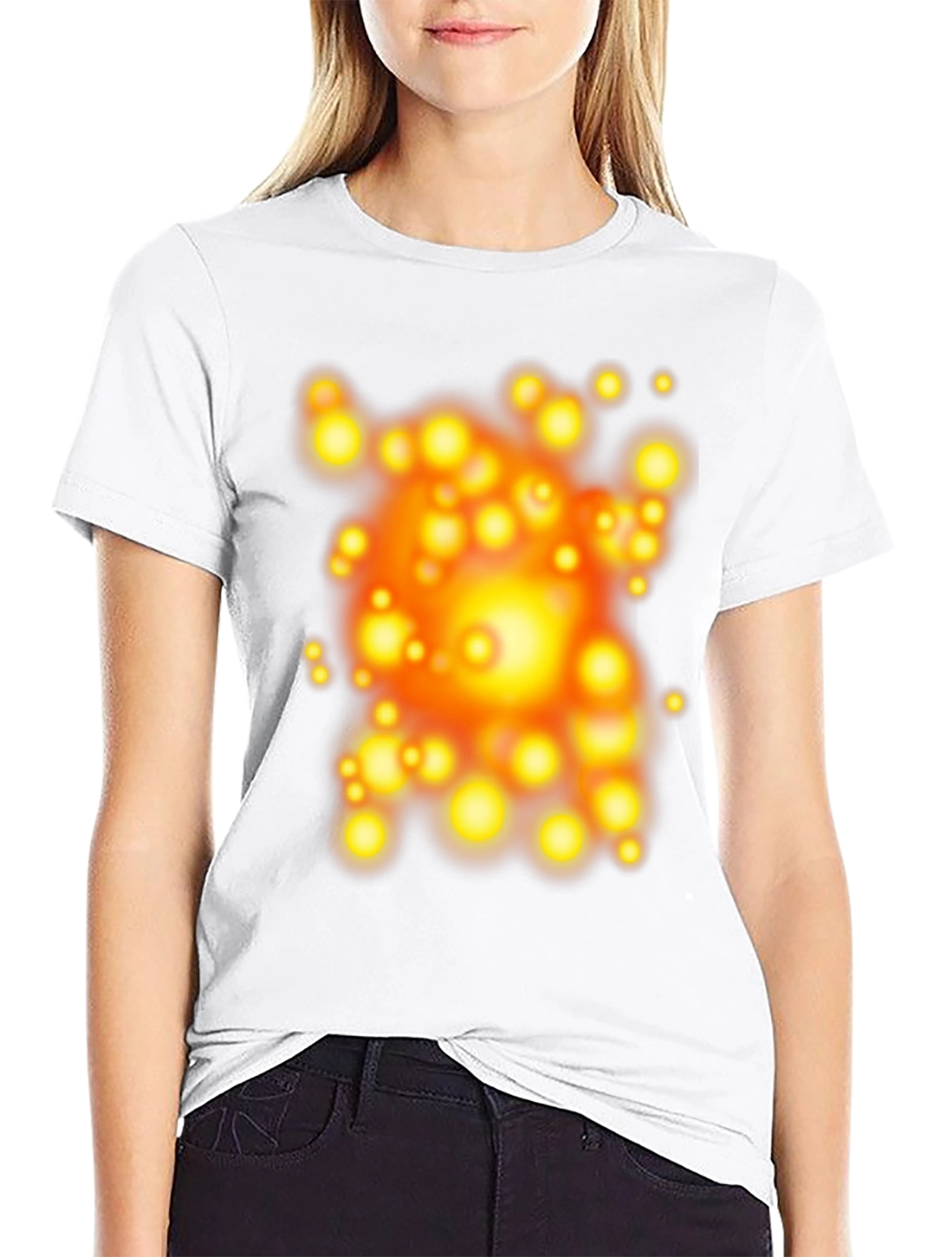 Abstract Orb Black T-Shirt