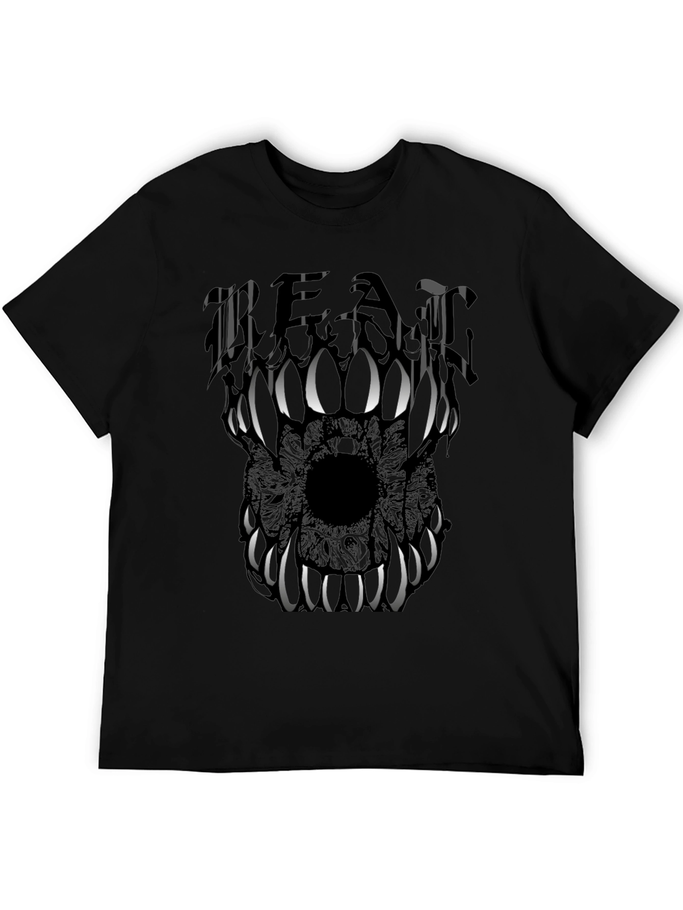 Beastly Graphic Black T-Shirt - Mens Fashion