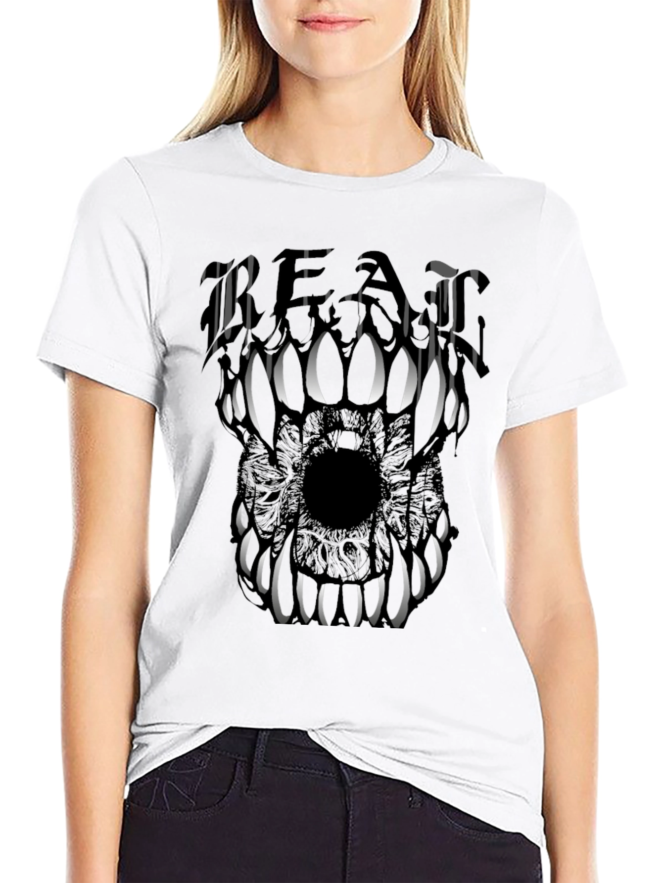 Beastly Graphic Black T-Shirt - Mens Fashion