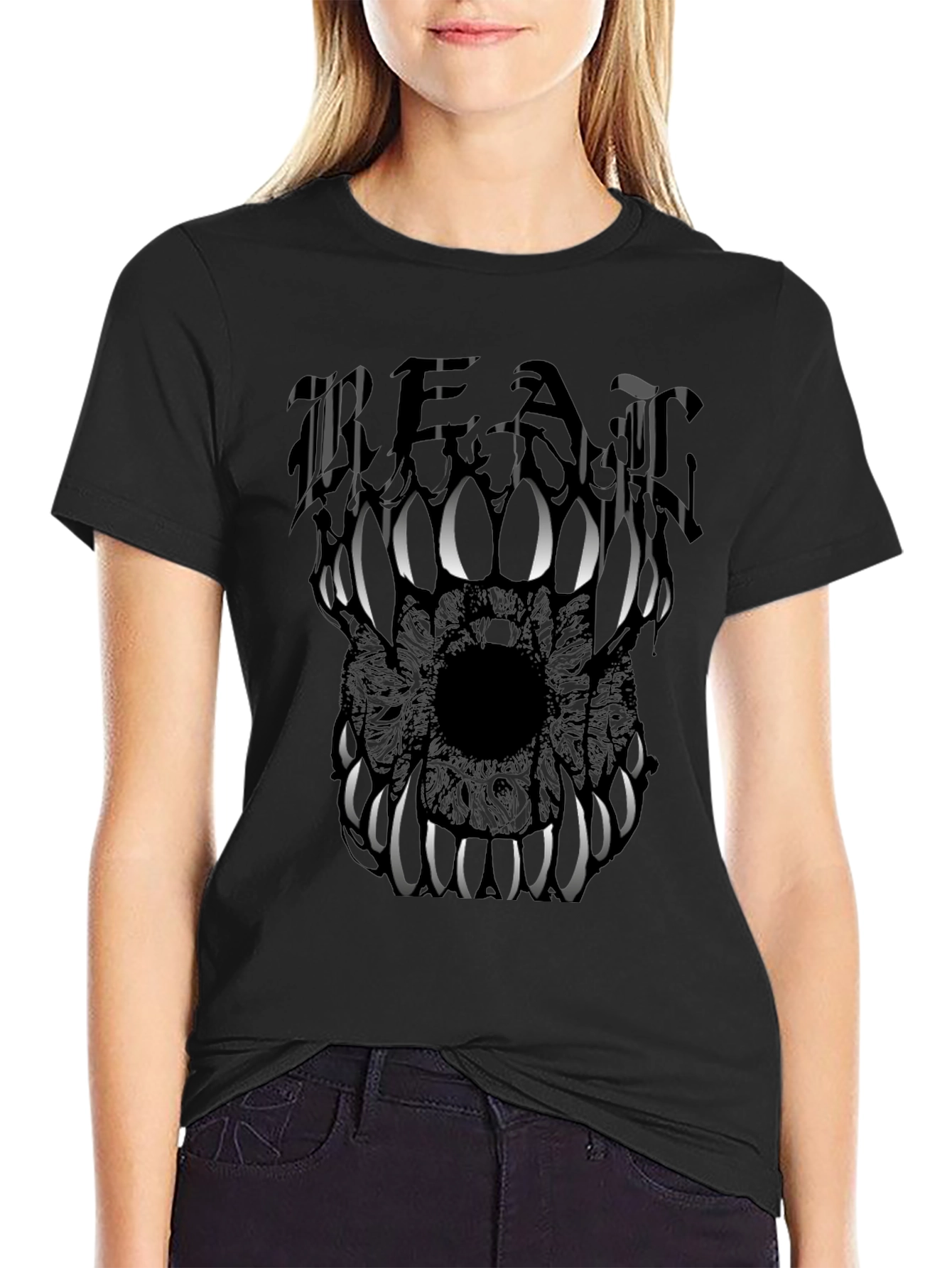 Beastly Graphic Black T-Shirt - Mens Fashion