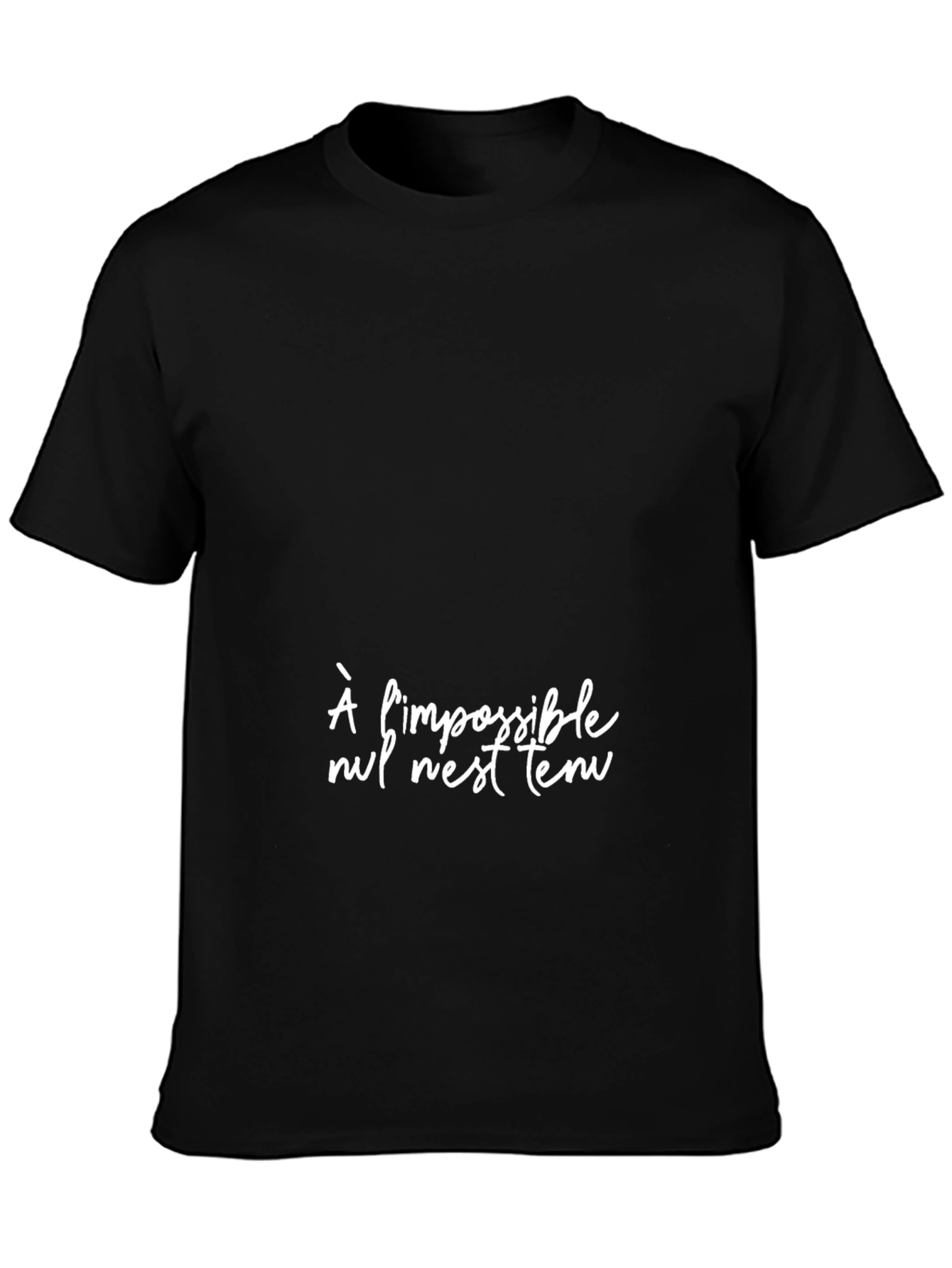 À limpossible nul nest tenu Graphic Tee