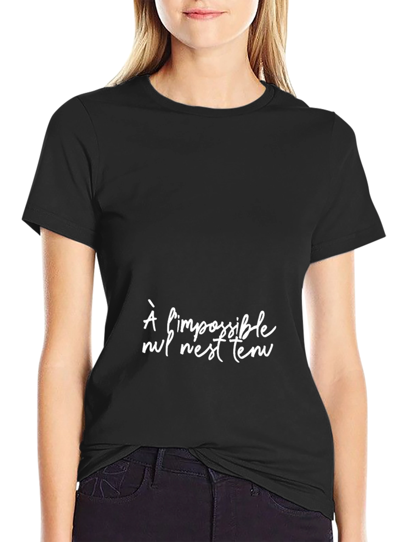 À limpossible nul nest tenu Graphic Tee