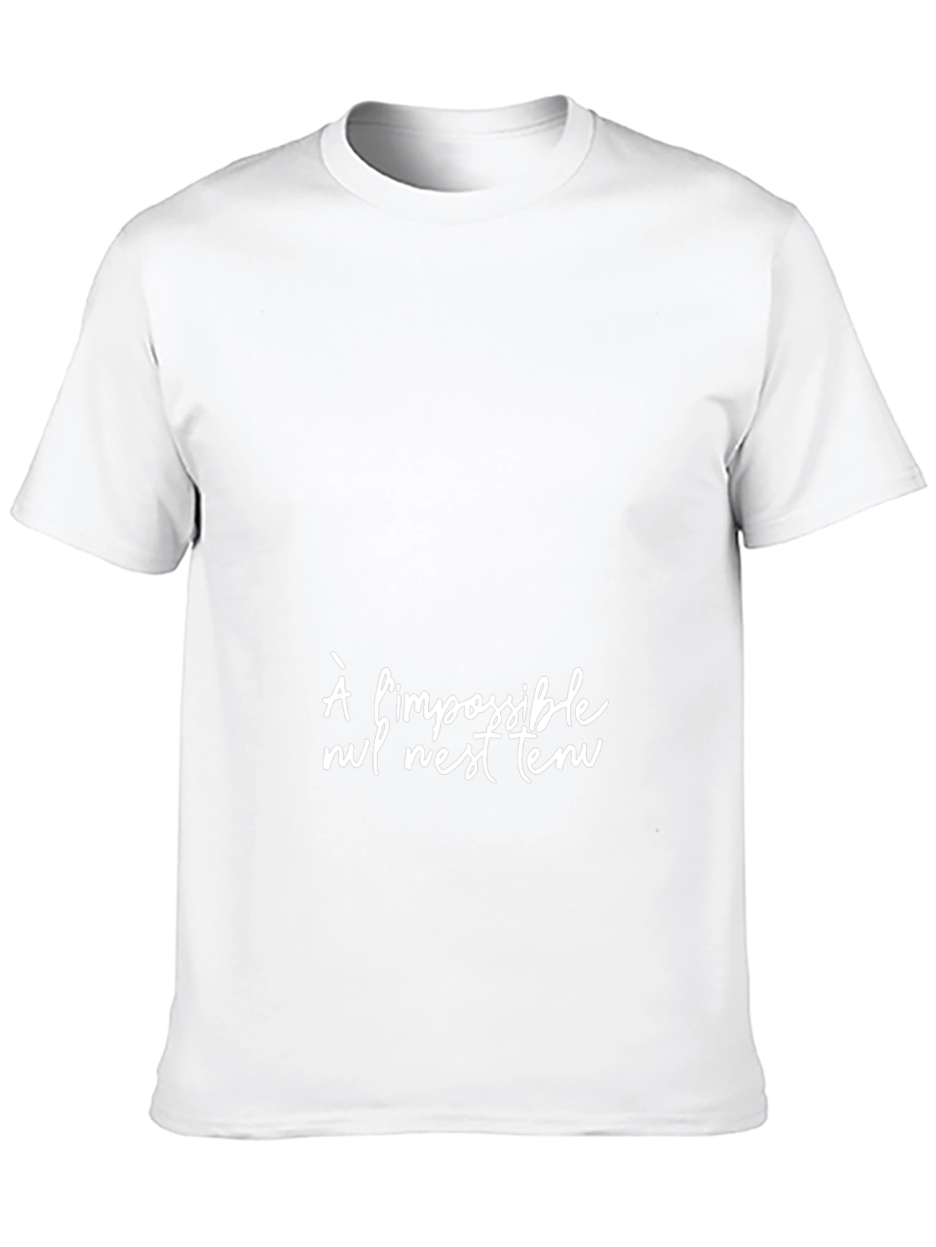 À limpossible nul nest tenu Graphic Tee
