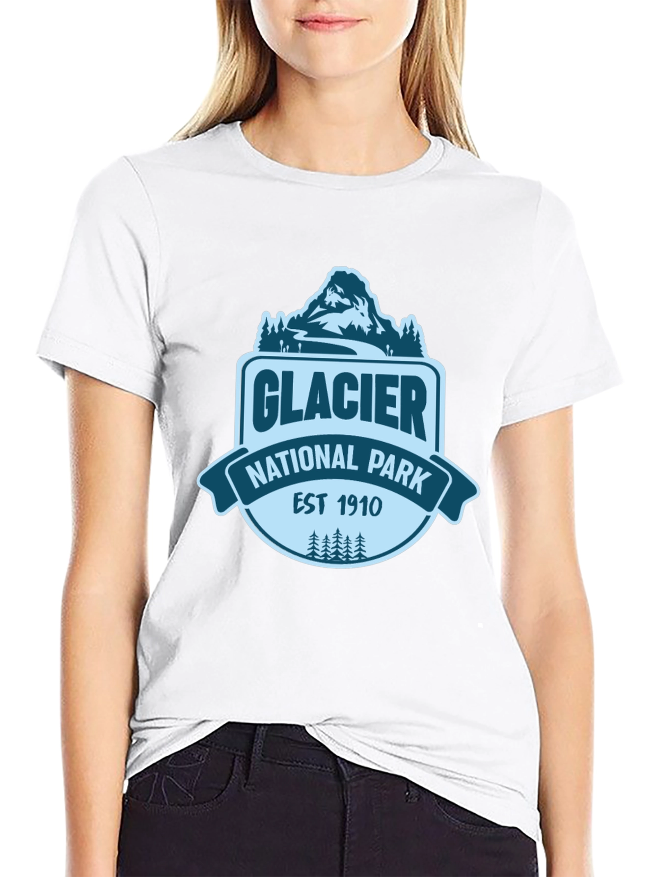 Glacier National Park Est 1910 T-Shirt