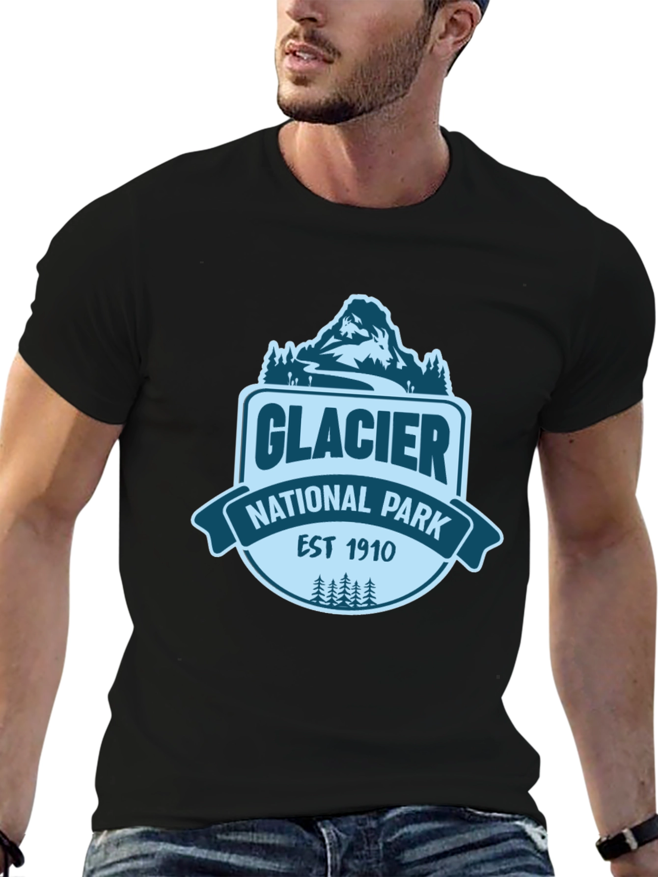 Glacier National Park Est 1910 T-Shirt