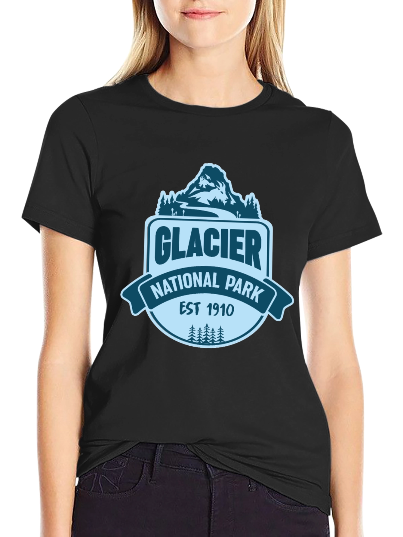 Glacier National Park Est 1910 T-Shirt