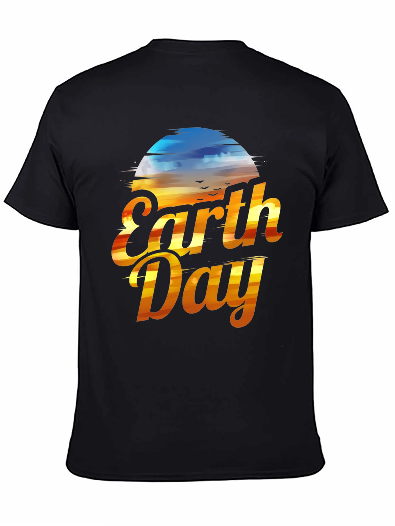 Earth Day T-Shirt - Sunset Design