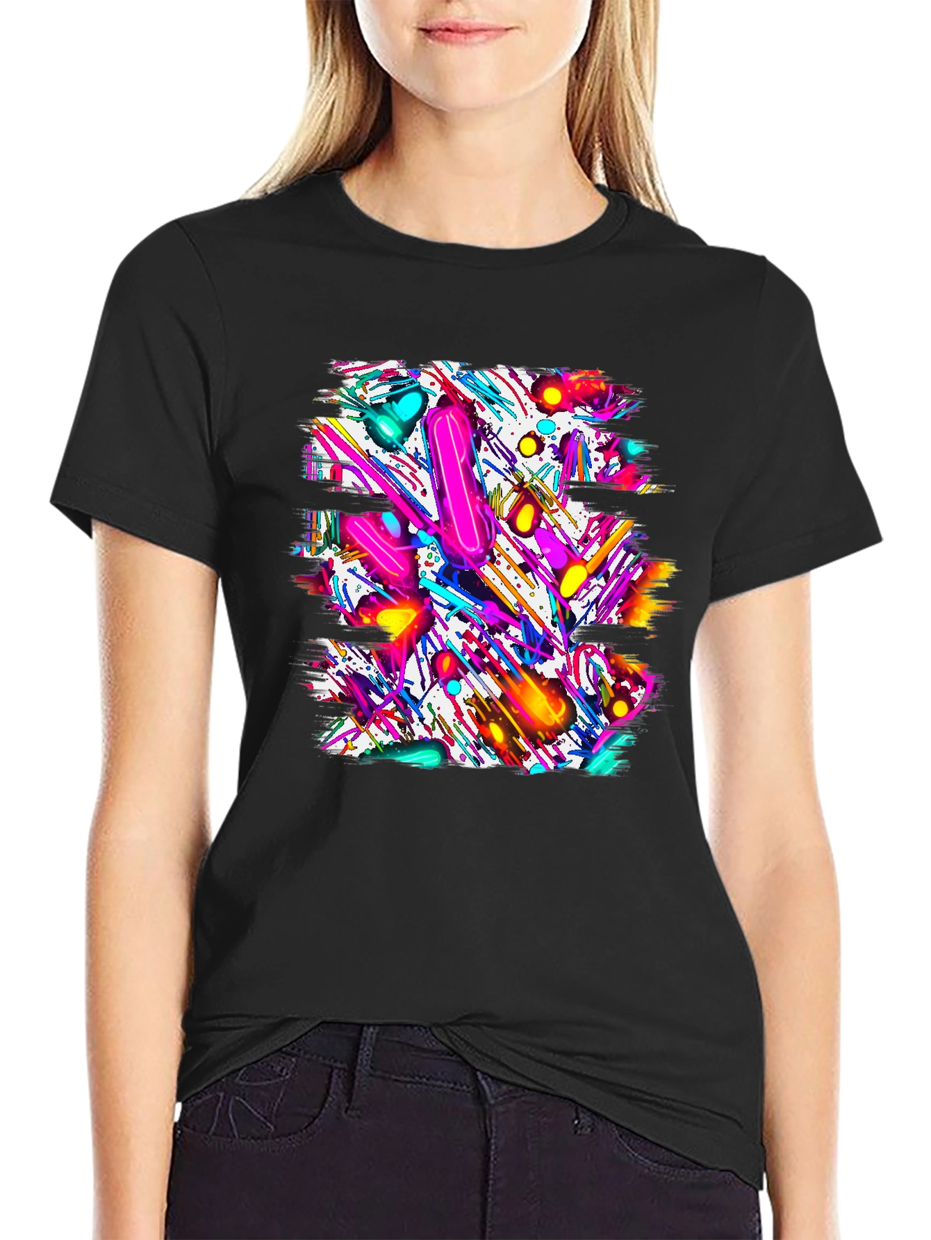 Abstract Art T-Shirt - Bold Graphic Tee