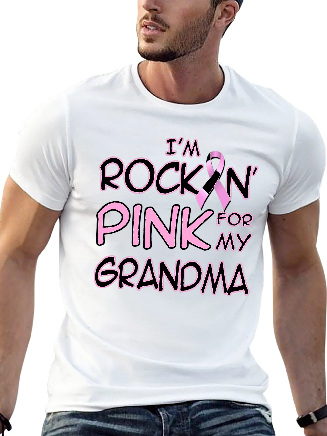 Rockin Pink Grandma T-Shirt