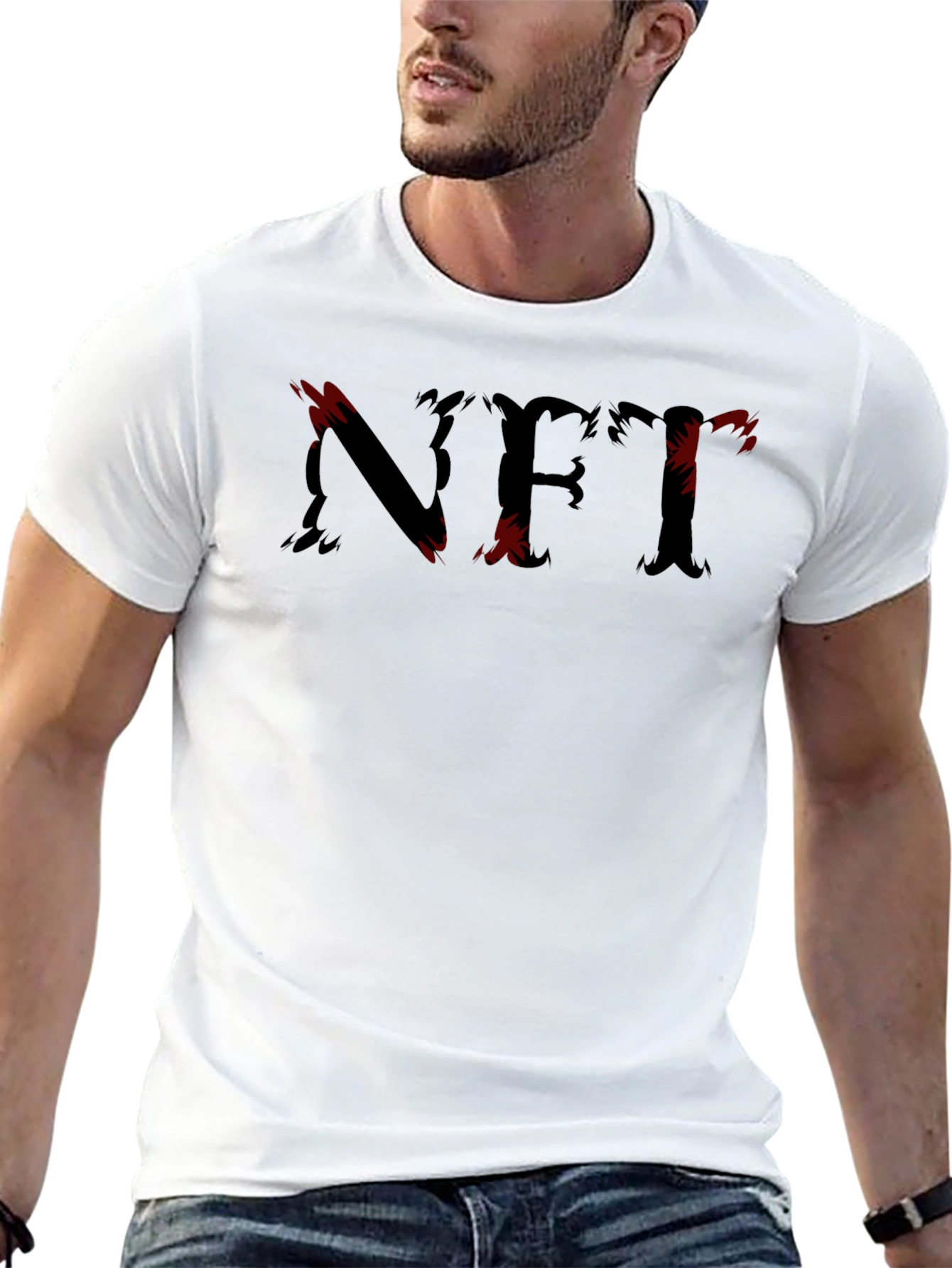 Edgy NFT Black Tee