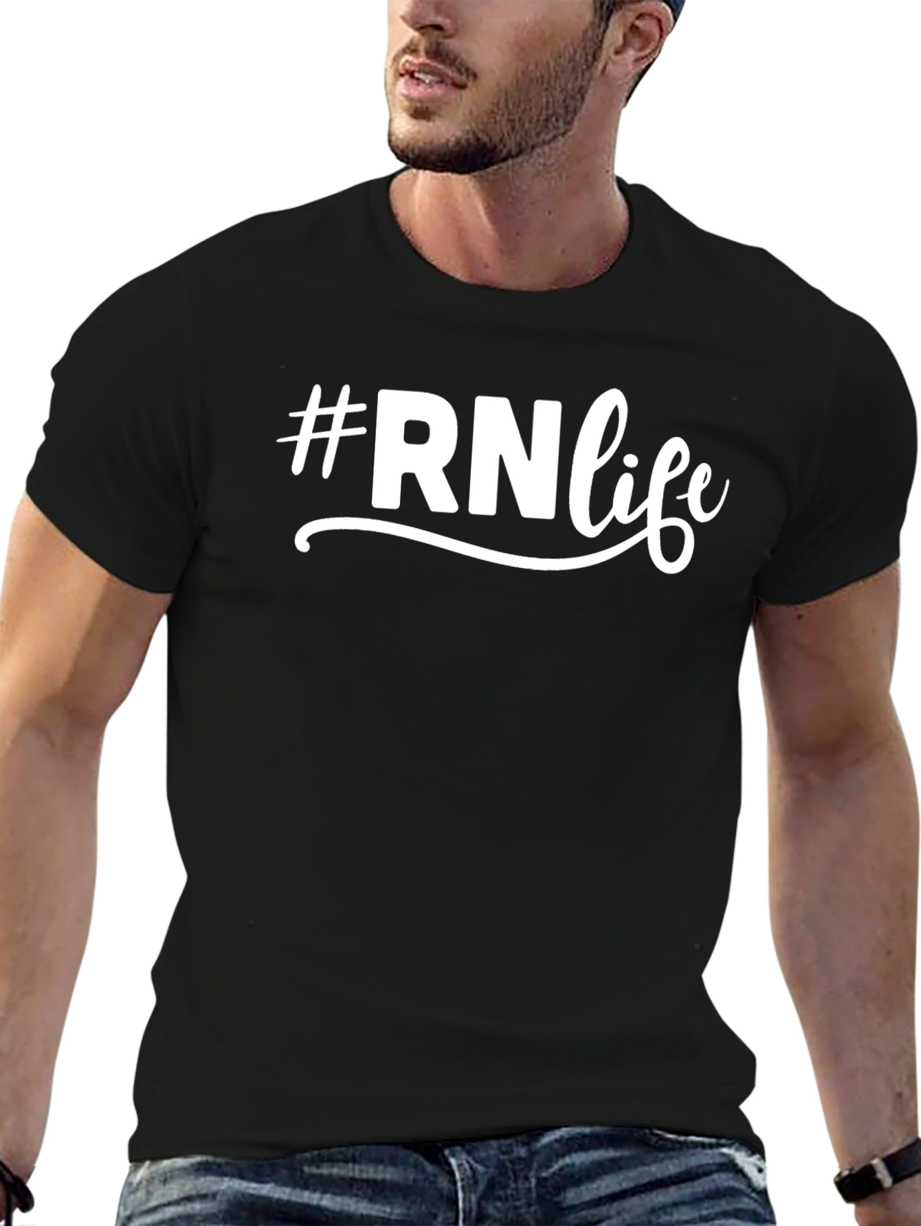 #RNlife T-Shirt - Stylish & Comfortable Nurse Tee
