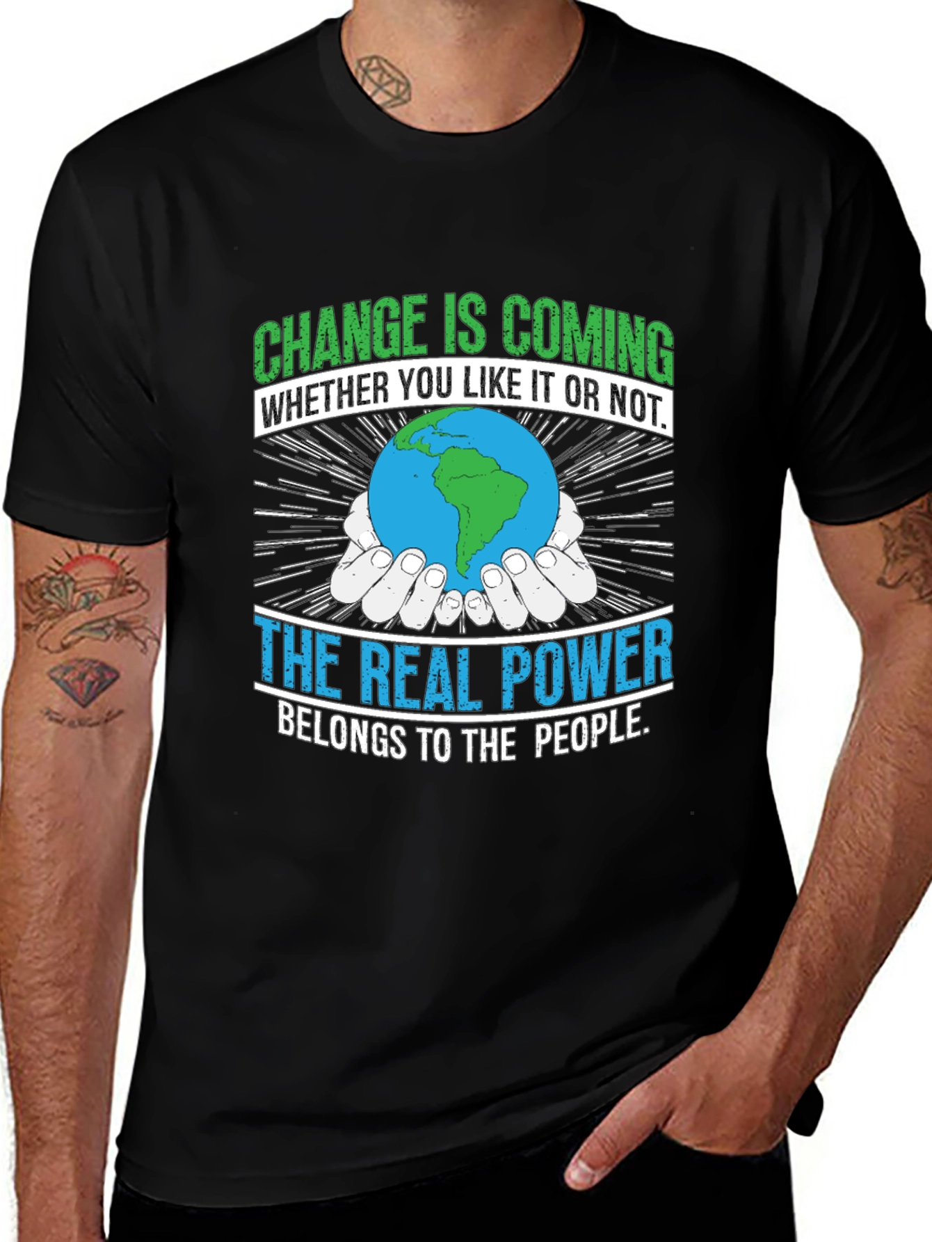 Change is Coming T-Shirt - Earth Power