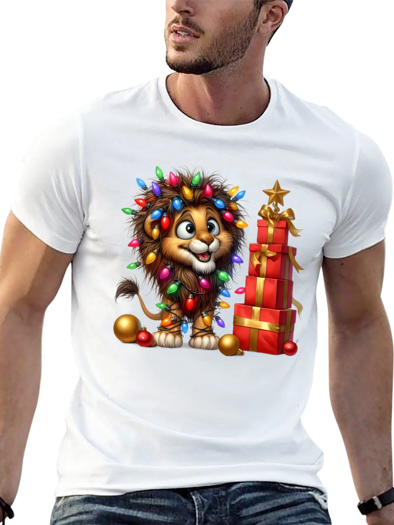 Christmas Lion T-Shirt