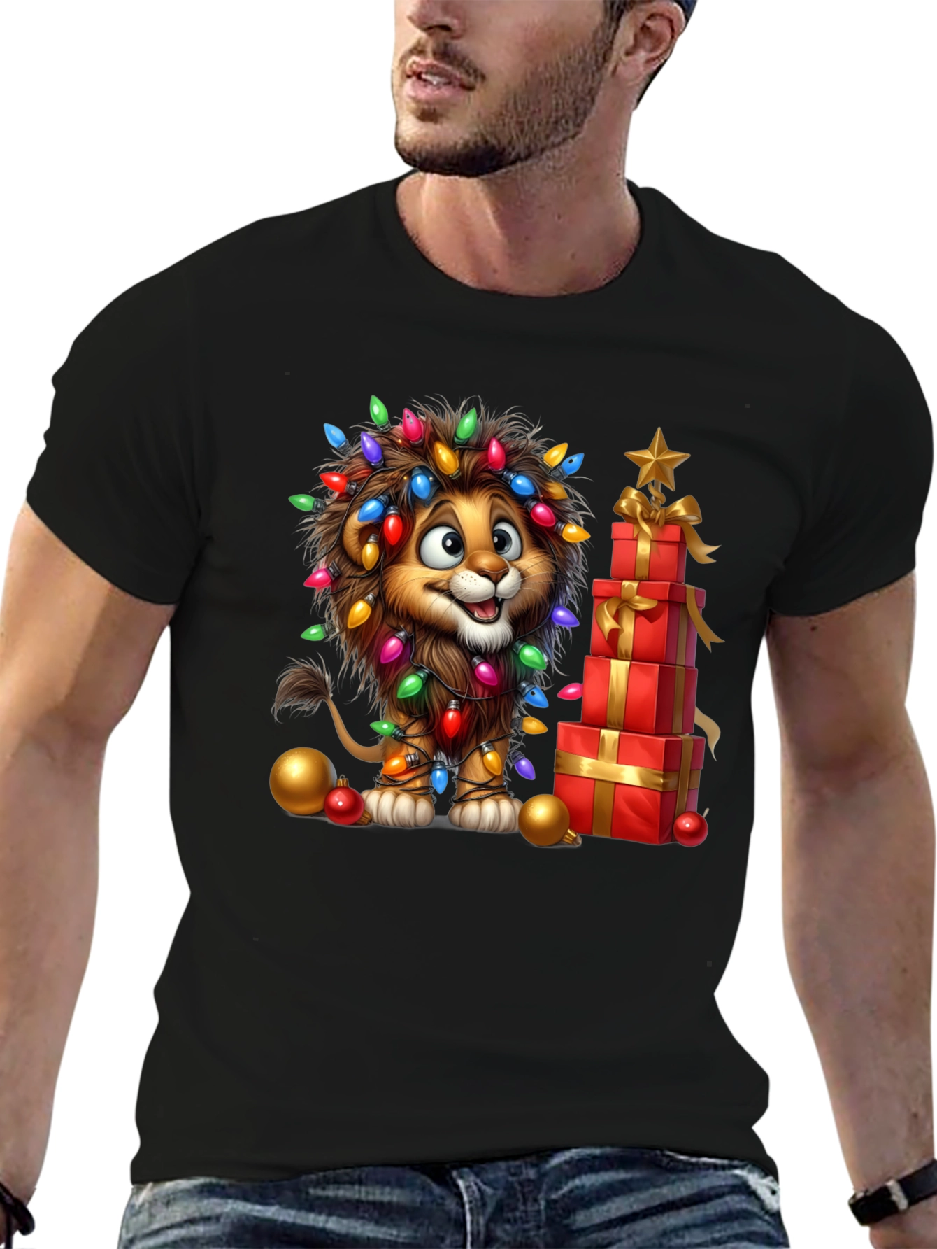 Christmas Lion T-Shirt