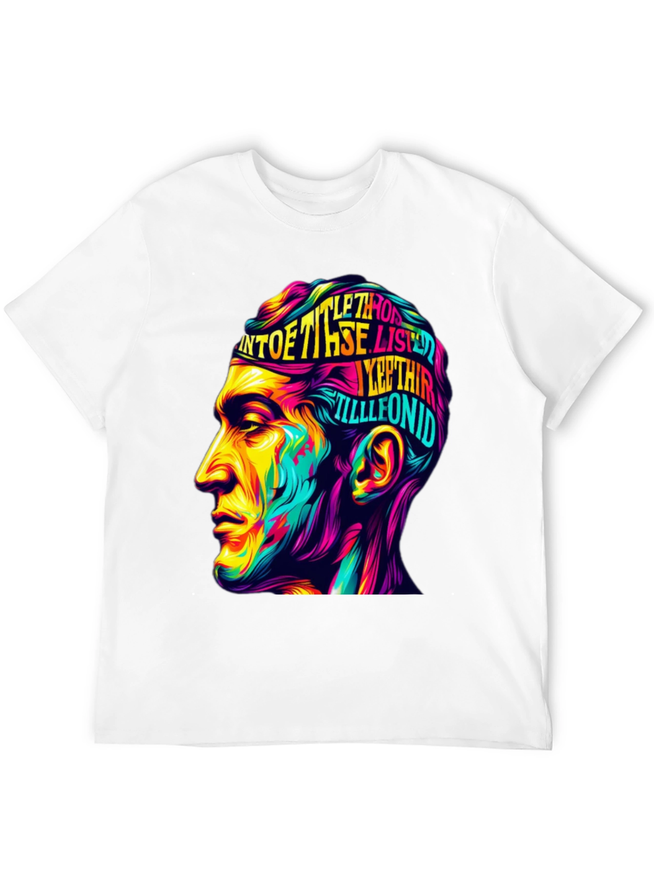 Abstract Man Head T-Shirt