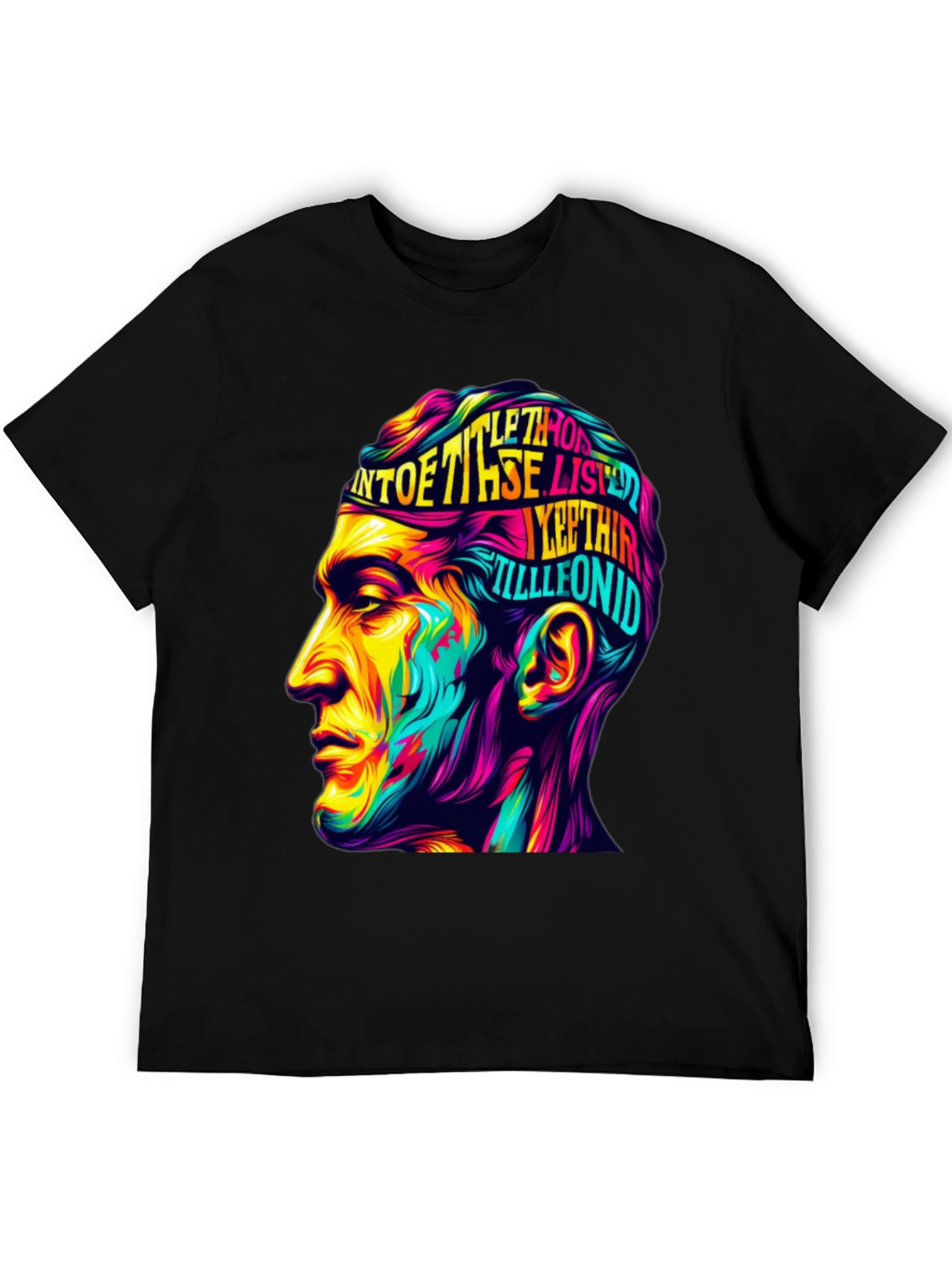 Abstract Man Head T-Shirt